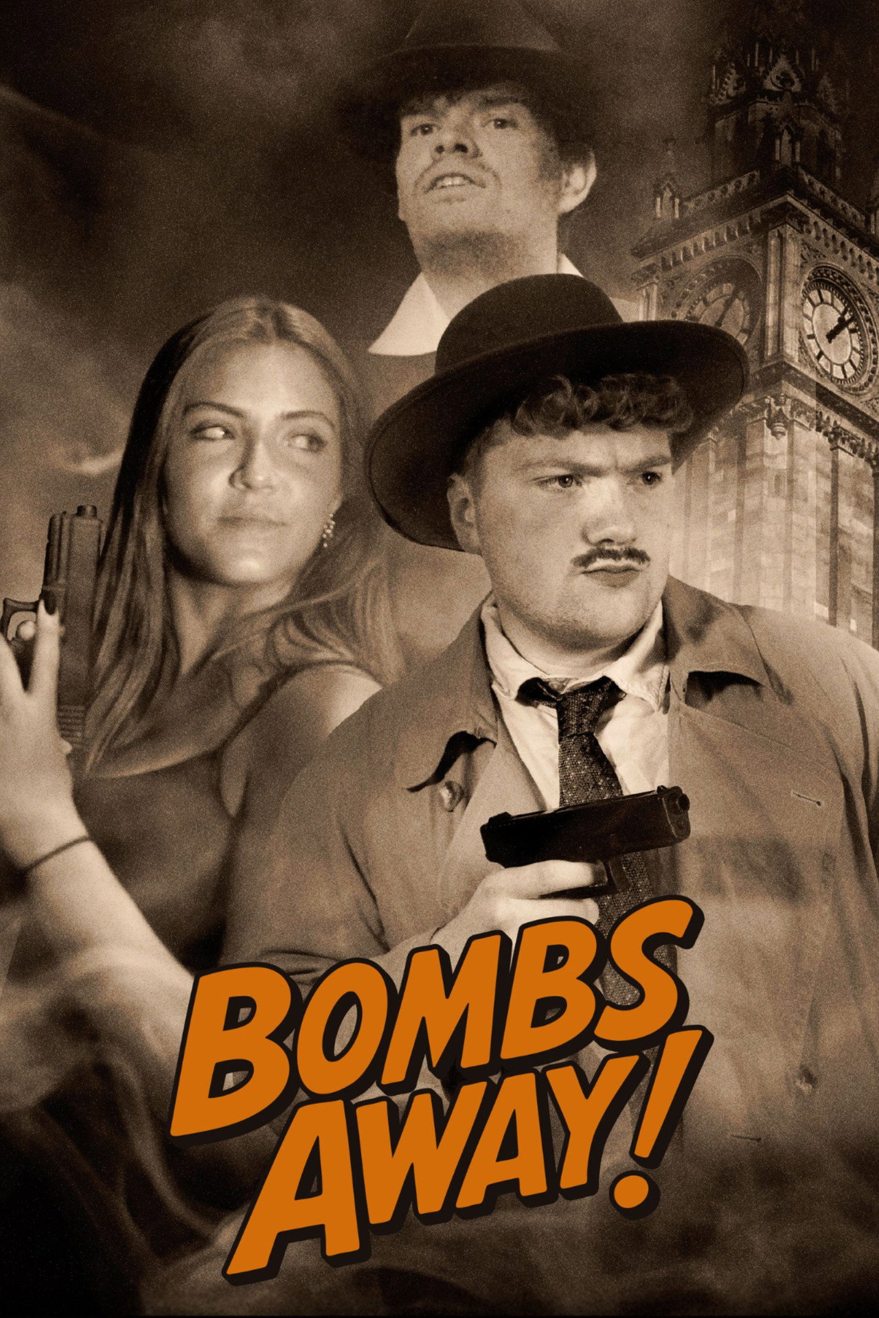 Jimmy Sentoro in: BOMBS AWAY! Backdrop