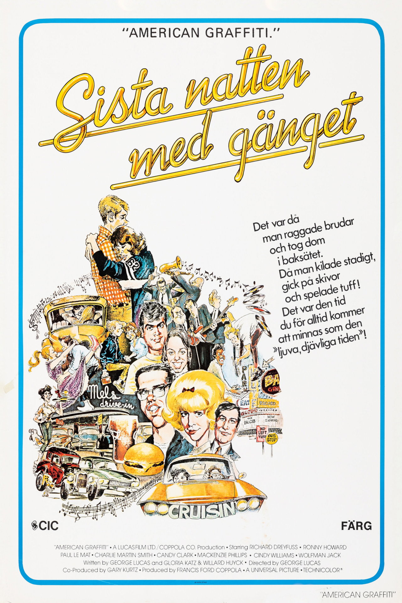 Sista natten med gänget filmaffisch