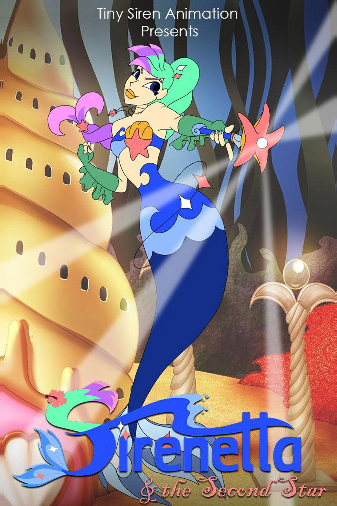 Sirenetta & the Second Star Backdrop