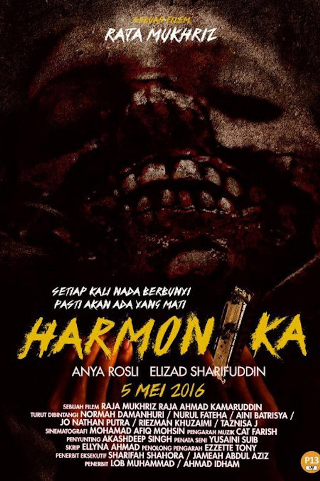 Harmonika Backdrop