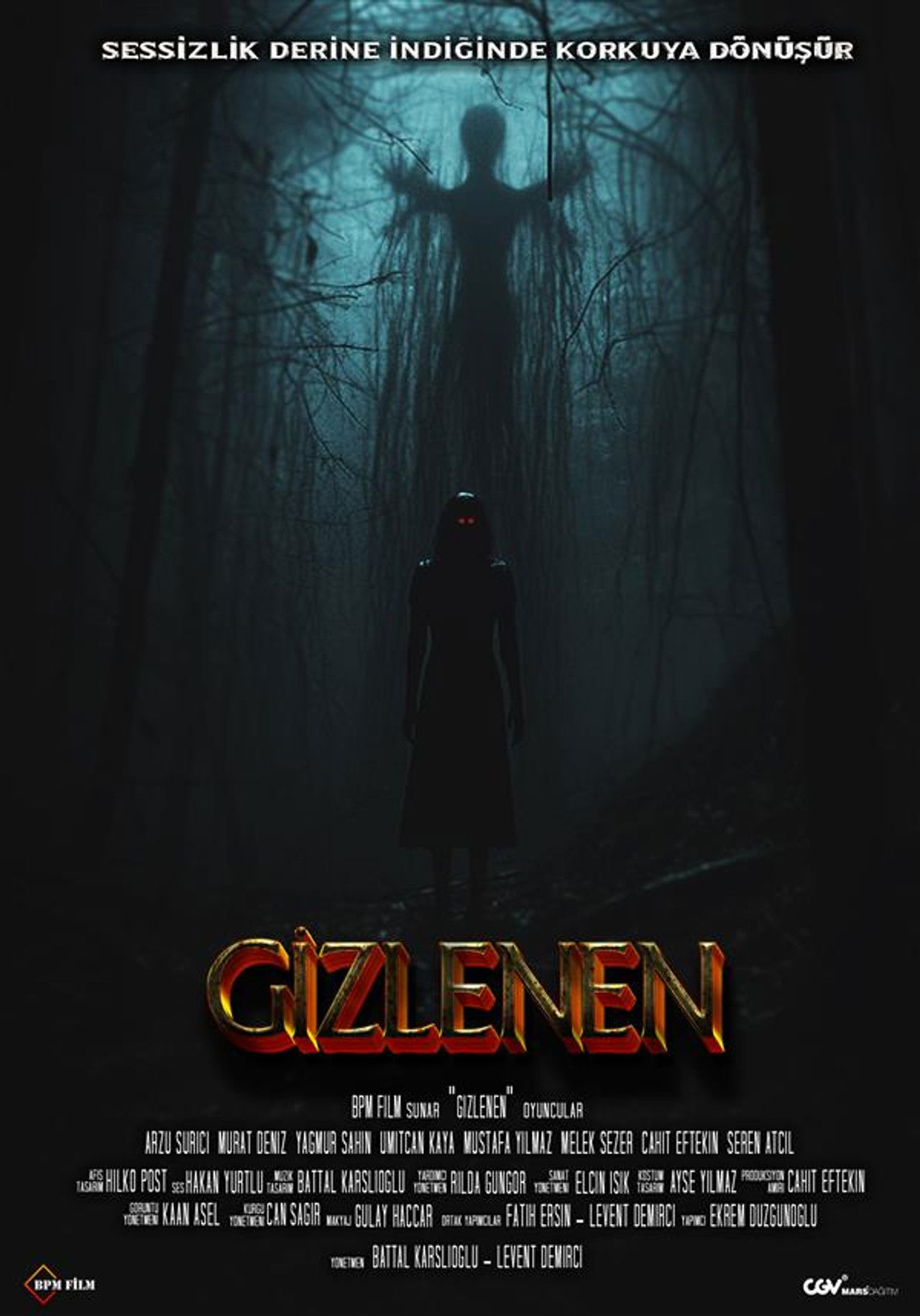 Gizlenen Backdrop