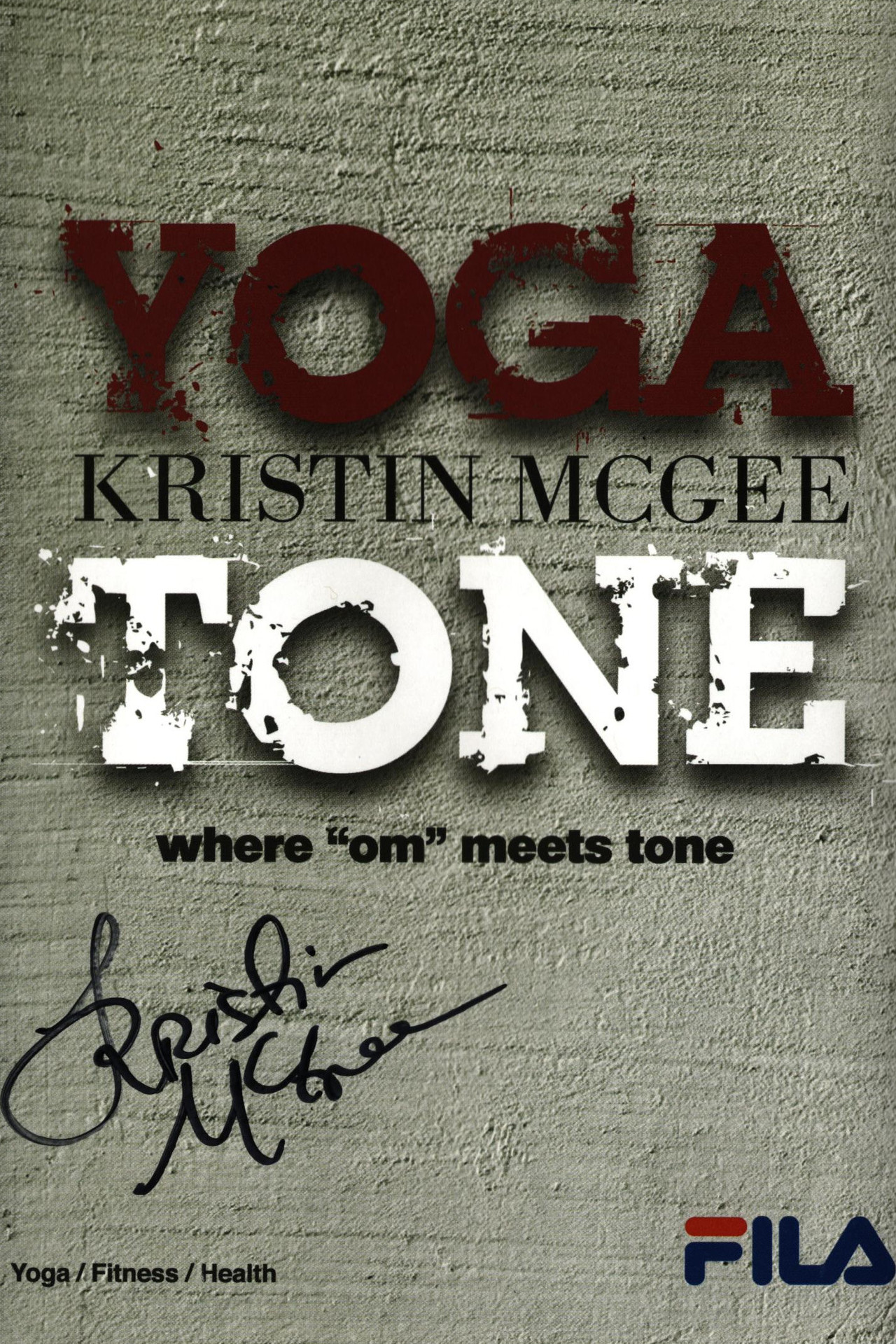 Yoga Tone with Kristin McGee filmaffisch