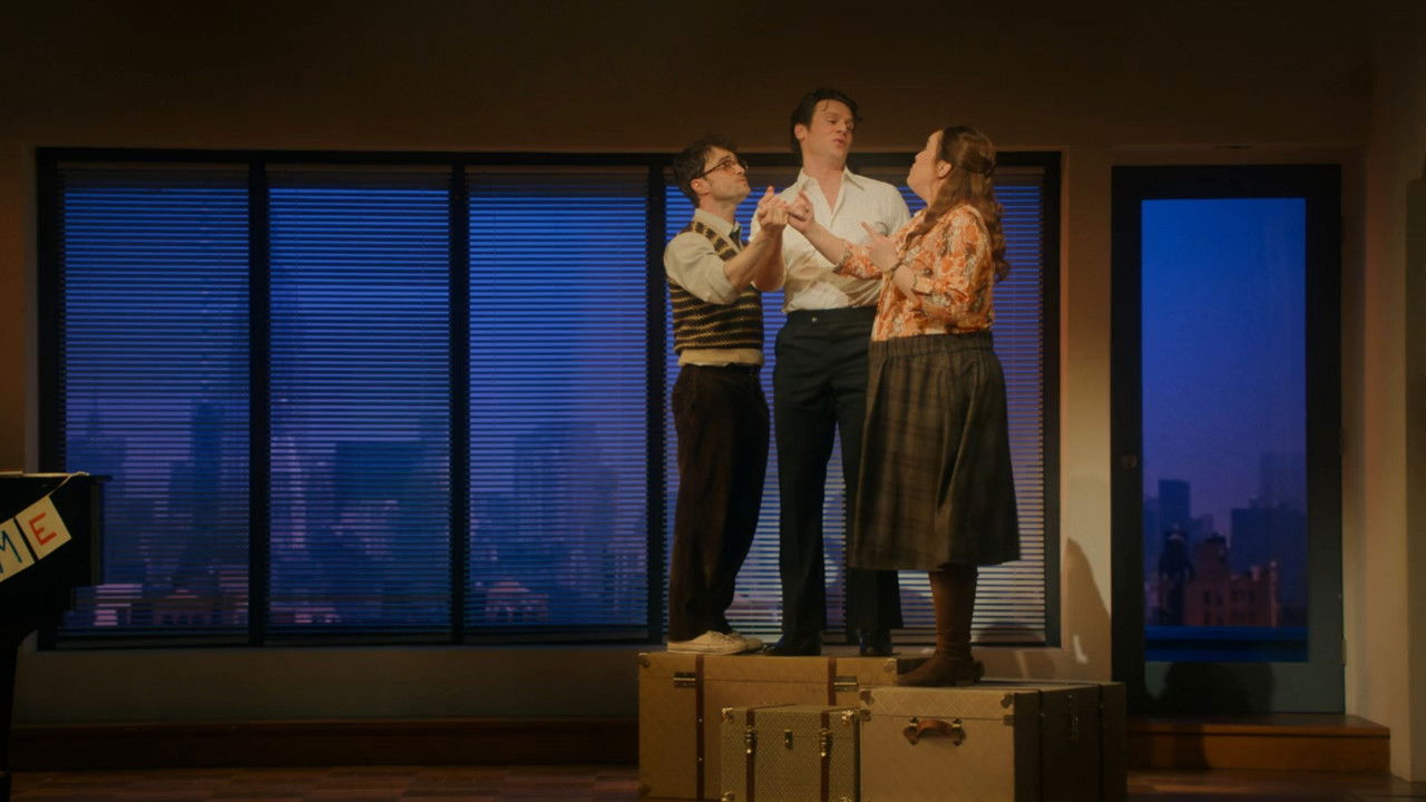 Merrily We Roll Along backdrop