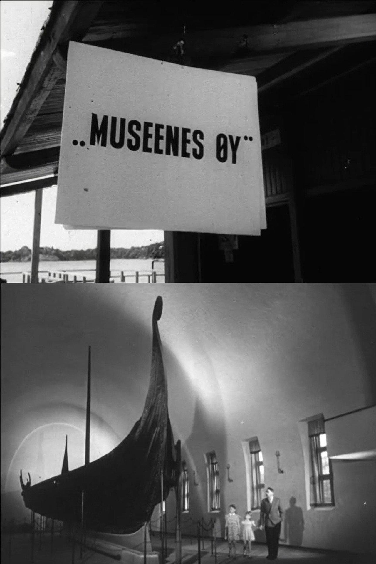 Oslofilm: Museenes øy filmaffisch