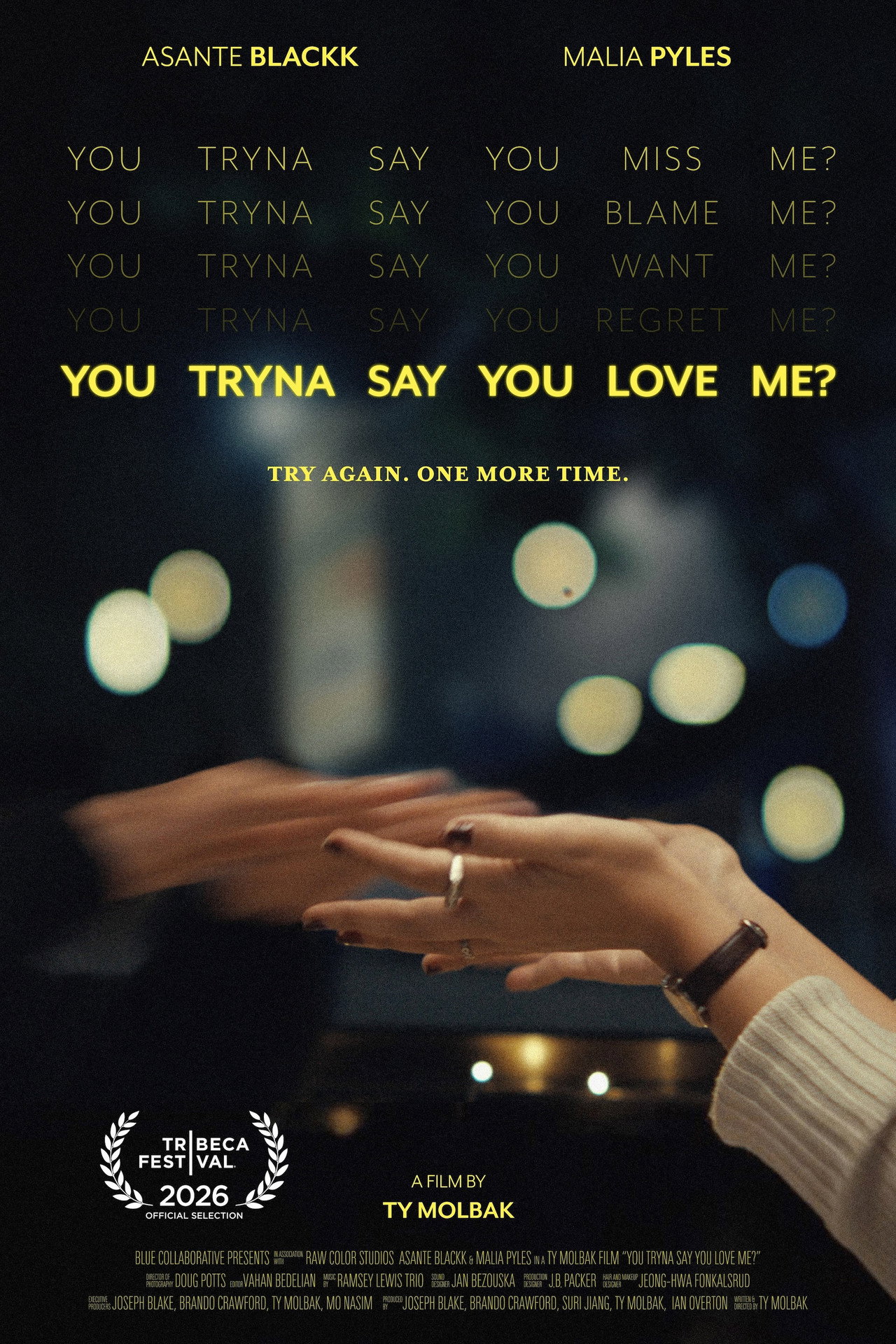 You Tryna Say You Love Me? Backdrop