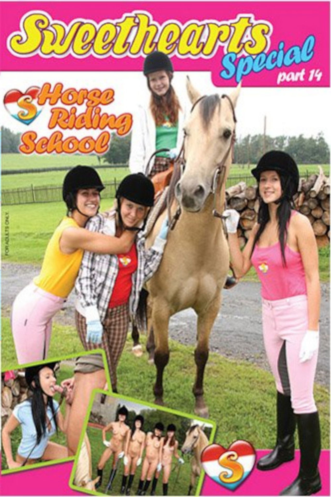 Sweethearts Special 14: Horse Riding School Backdrop