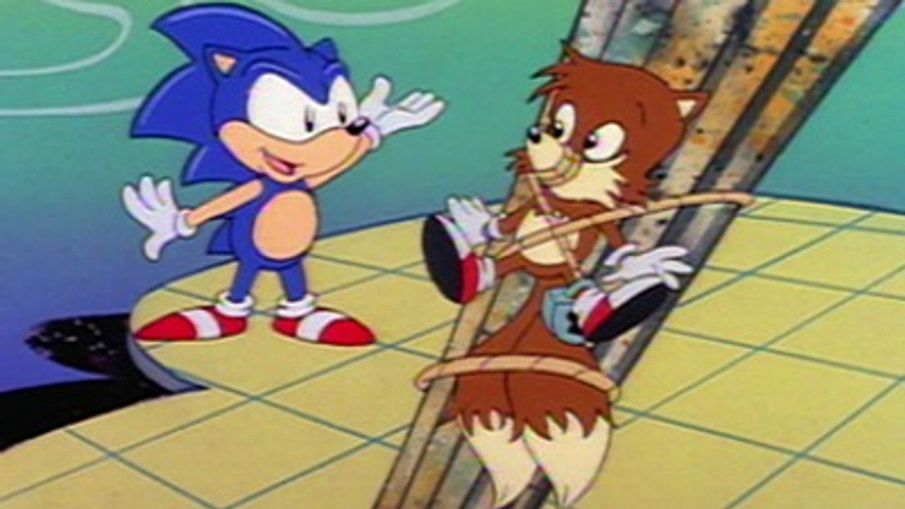 As Aventuras de Sonic the Hedgehog backdrop