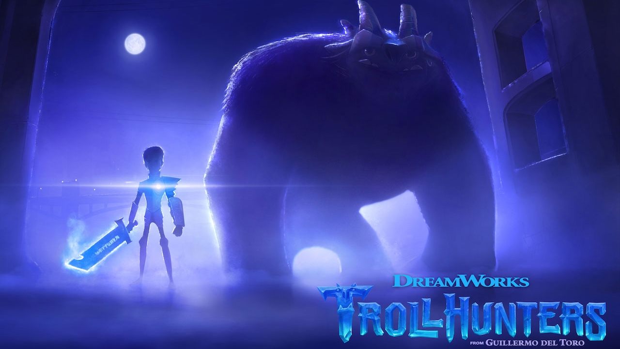 Trollhunters: Cuentos de Arcadia background