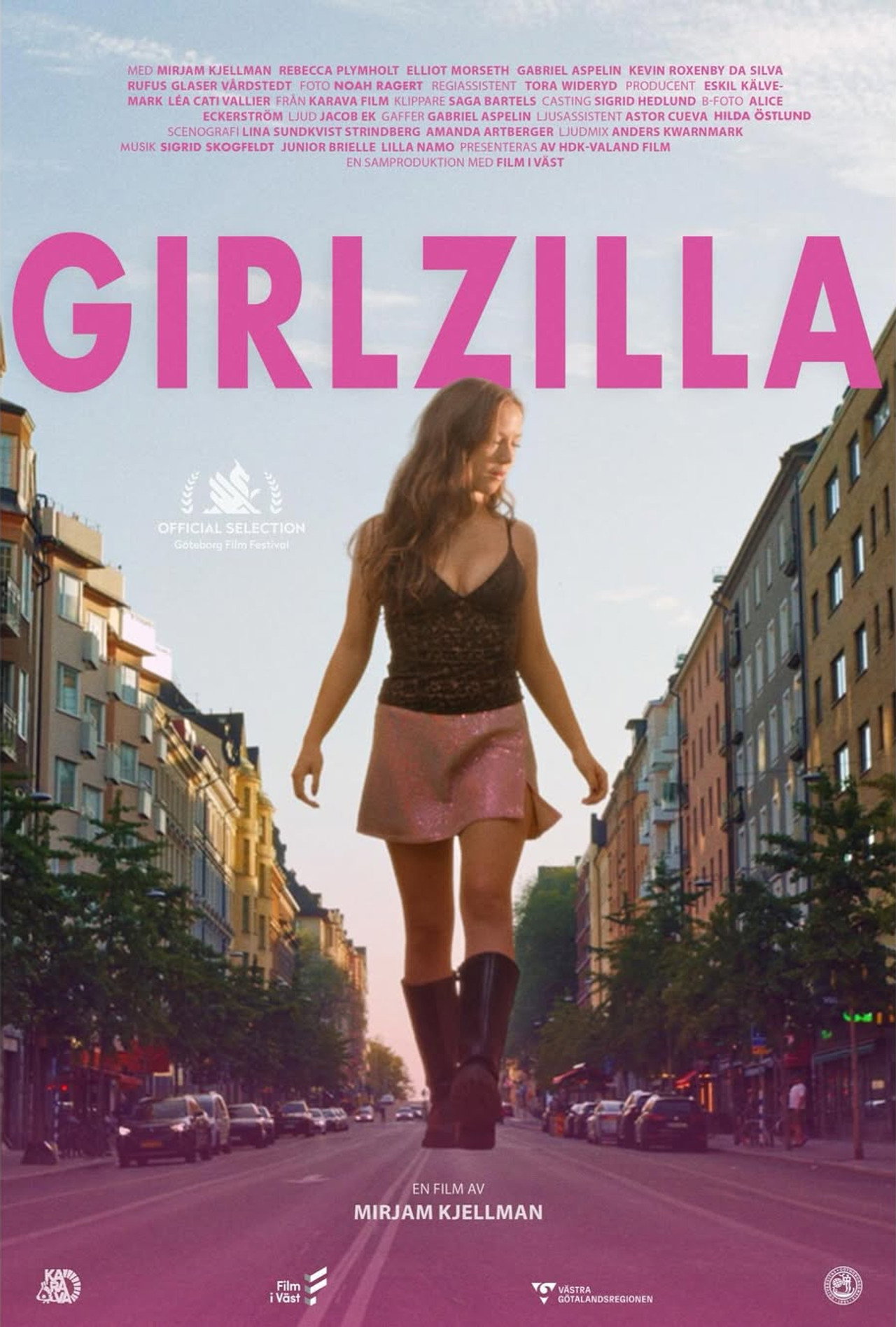 GIRLZILLA filmaffisch