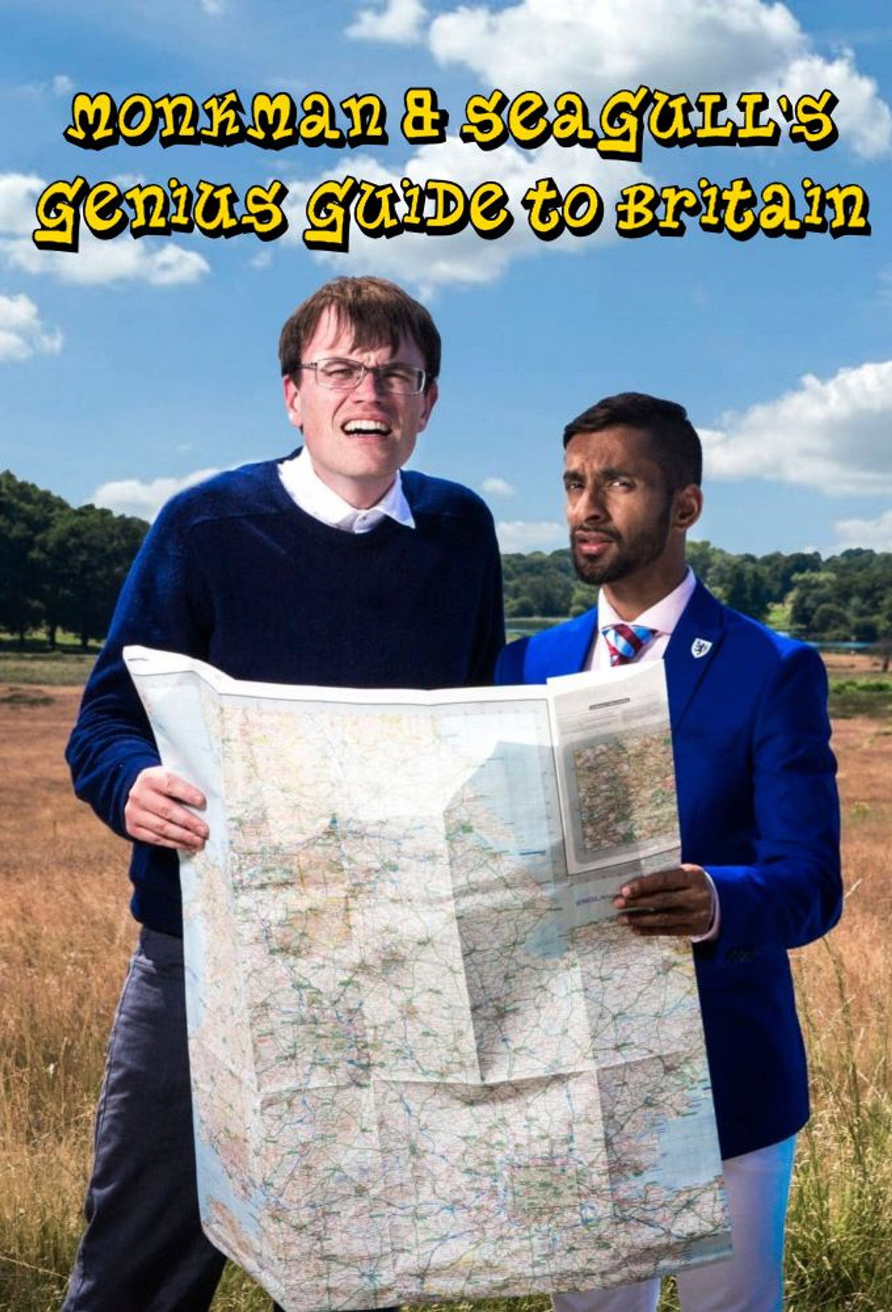 Monkman & Seagull's Genius Guide to Britain affisch