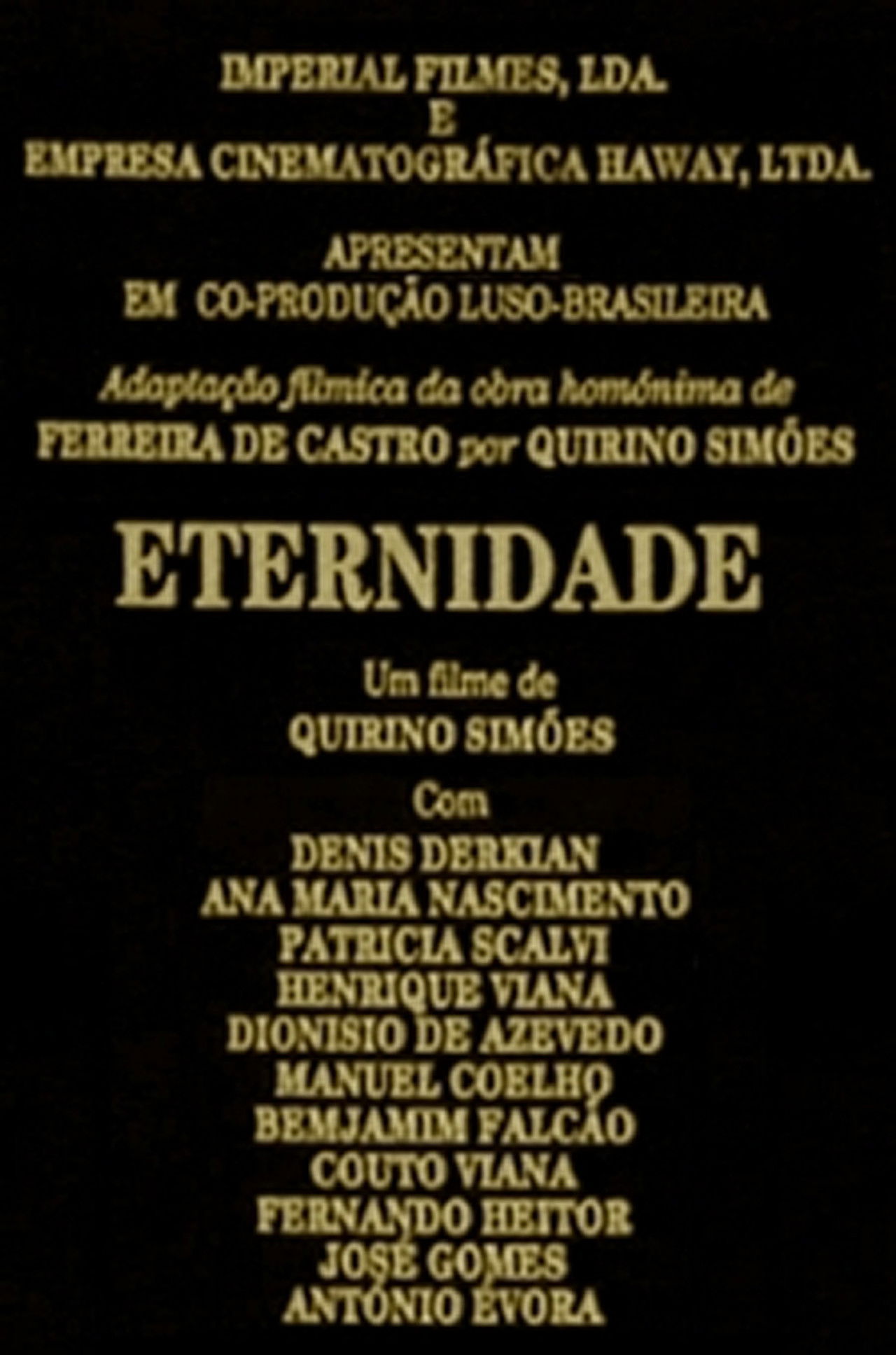 Eternidade Backdrop