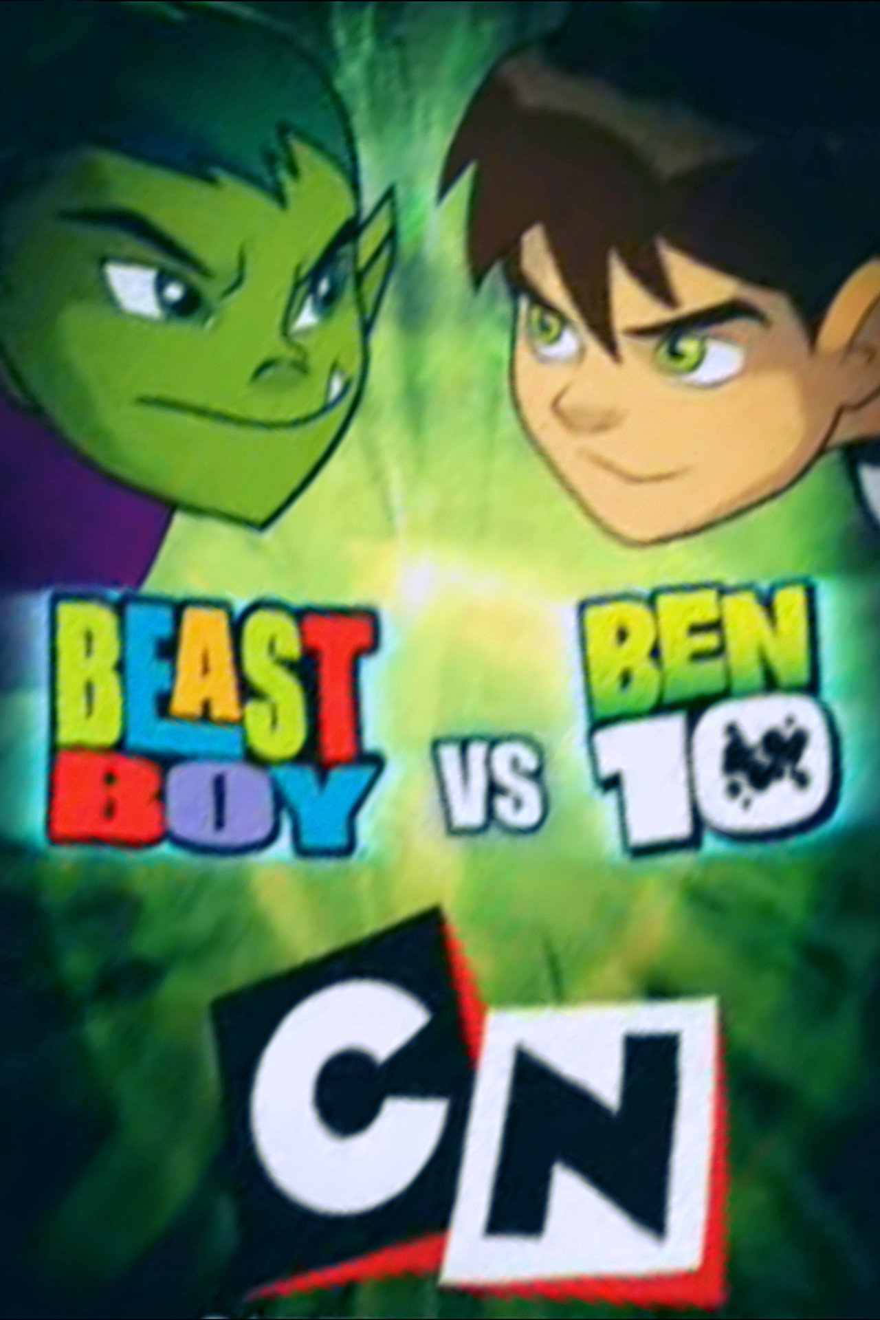 Beast Boy vs Ben 10 filmaffisch