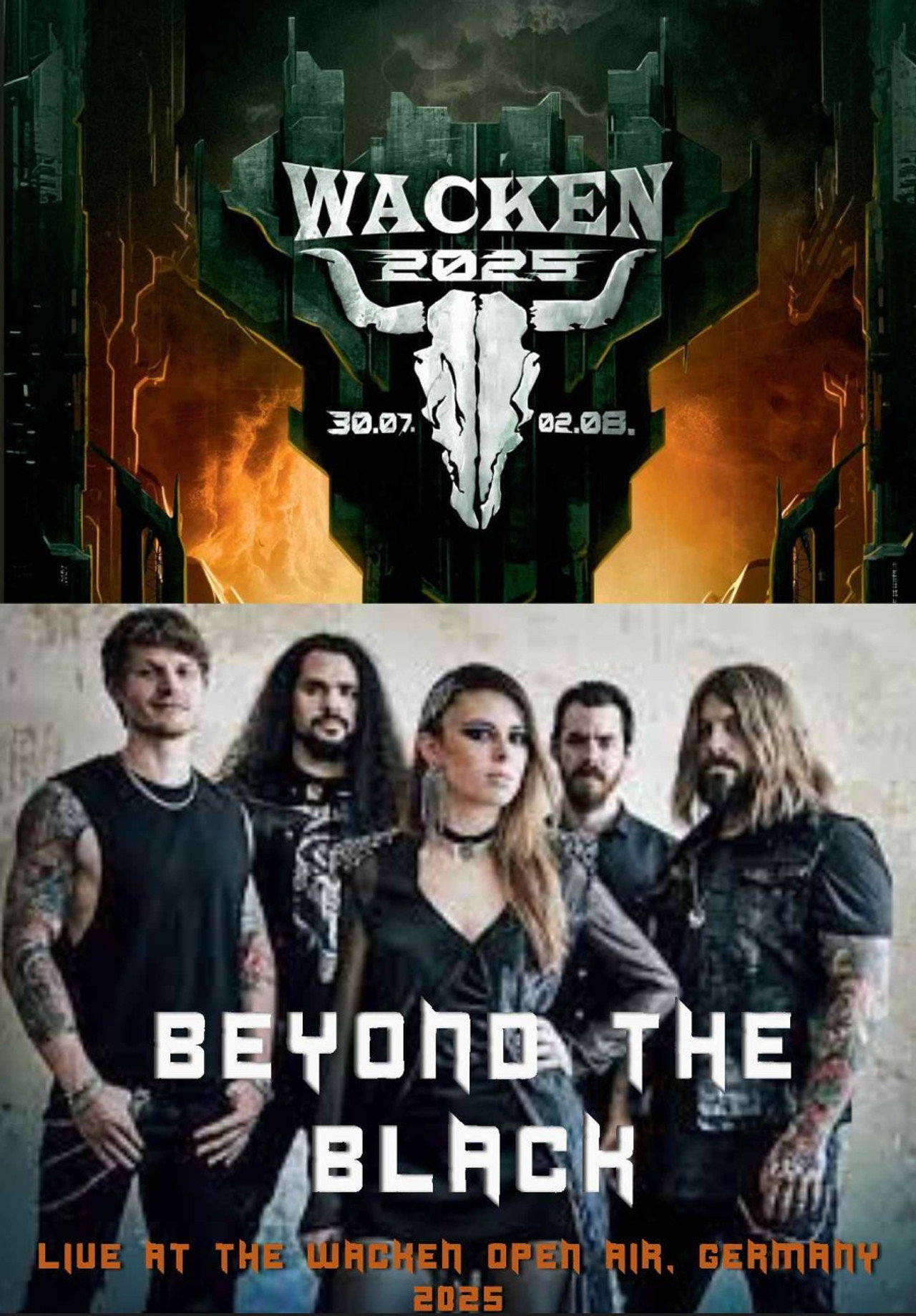Beyond The Black: Live at Wacken 2025 poster