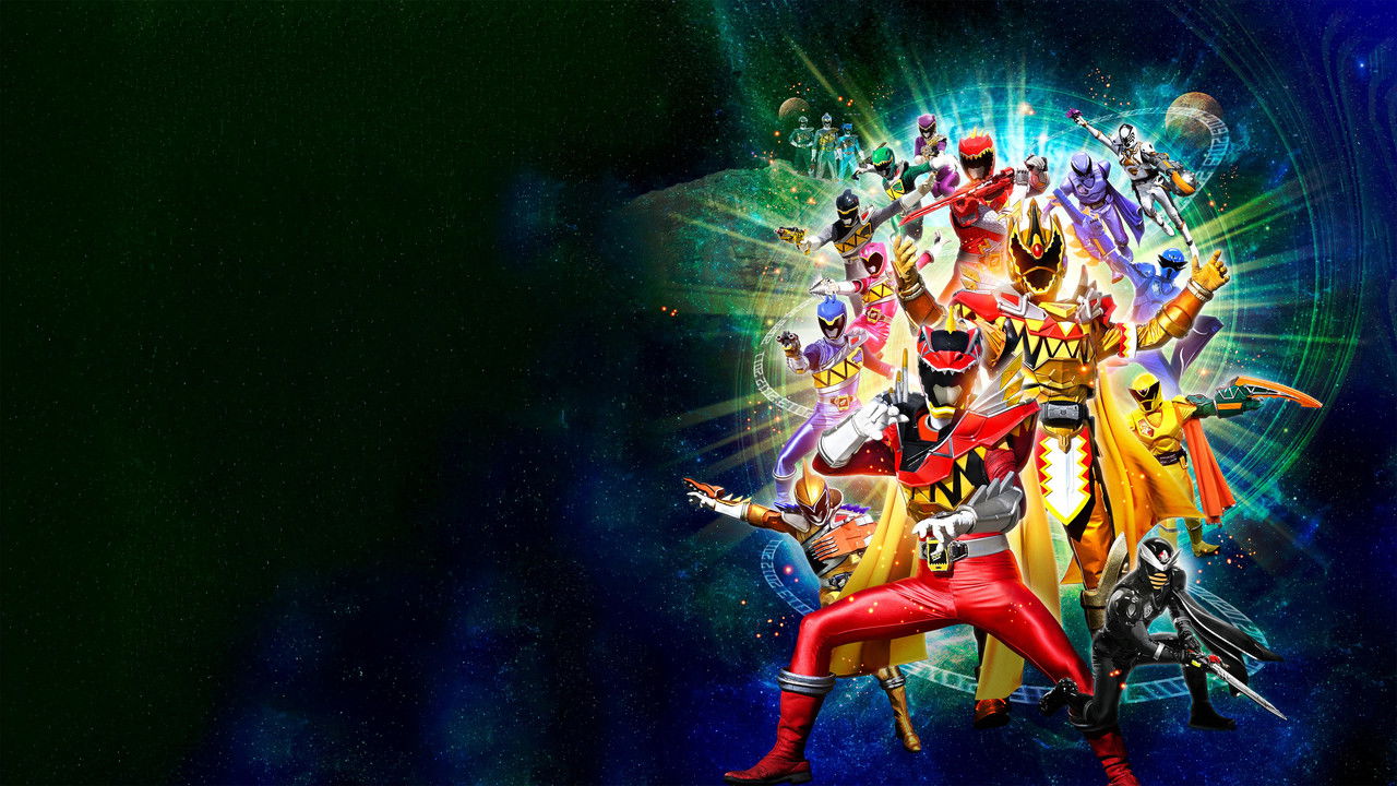 Ohsama Sentai King-Ohger vs. Kyoryuger backdrop
