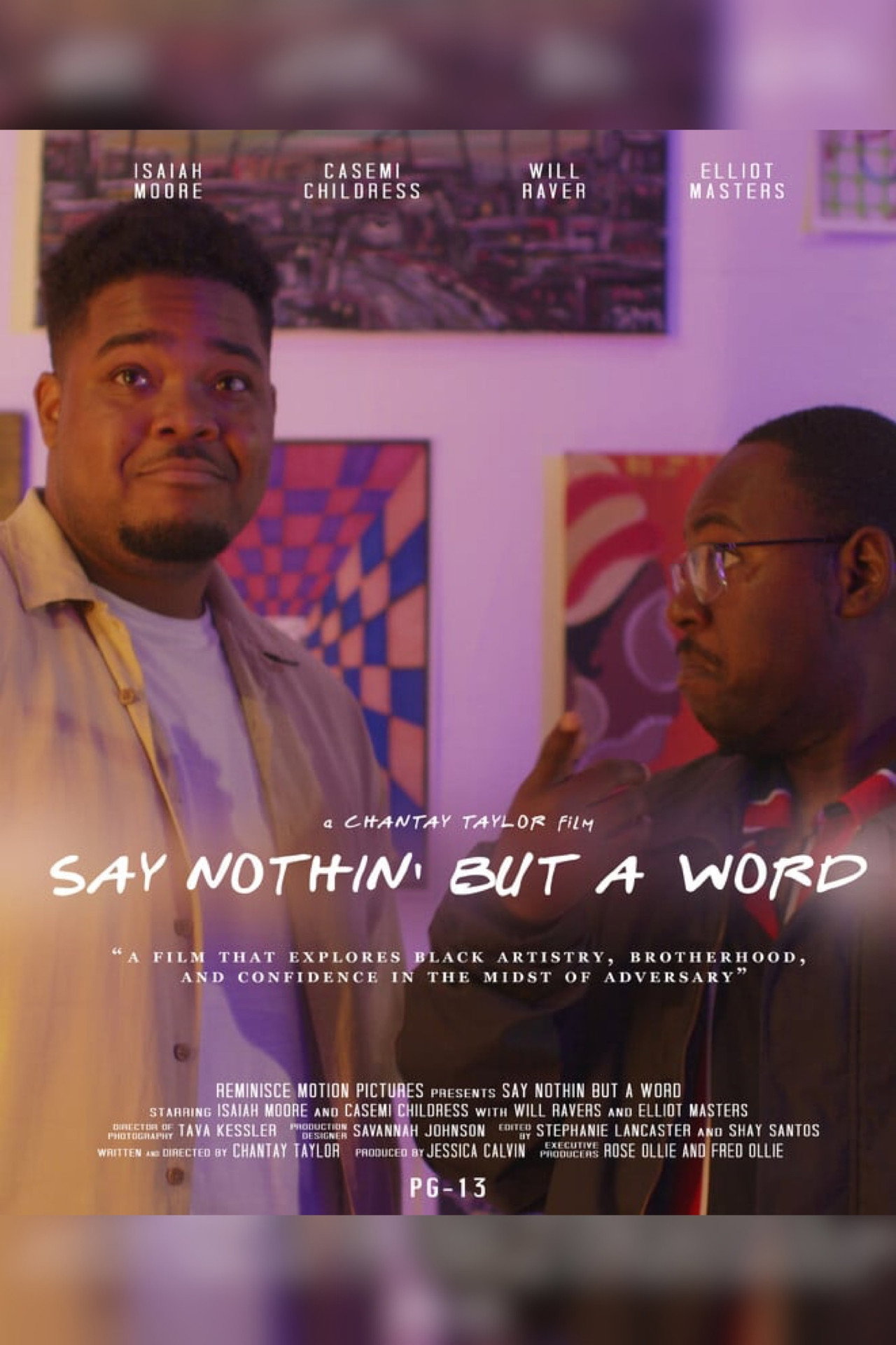 Say Nothin’ But A Word filmaffisch
