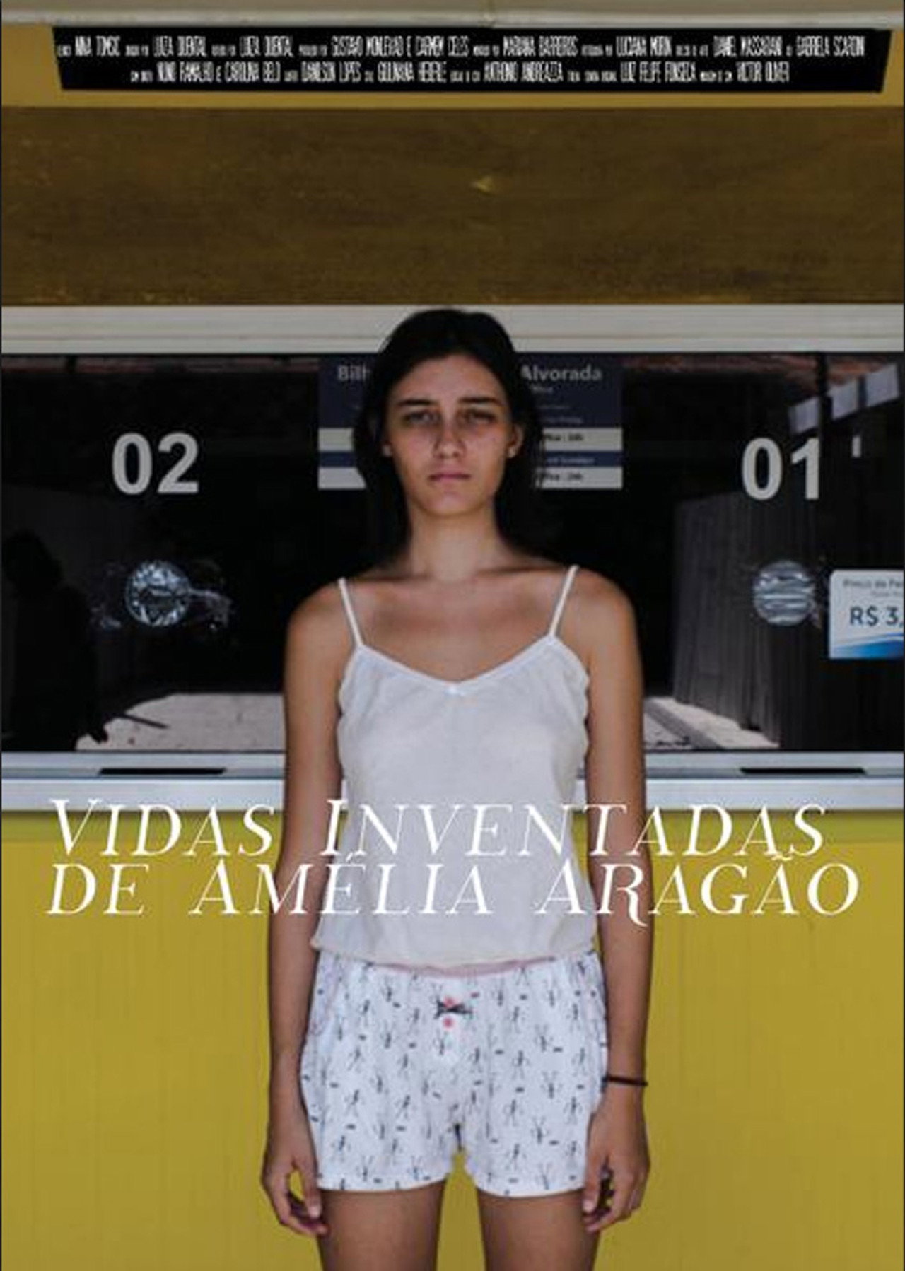 Vidas Inventadas de Amélia Aragão filmaffisch