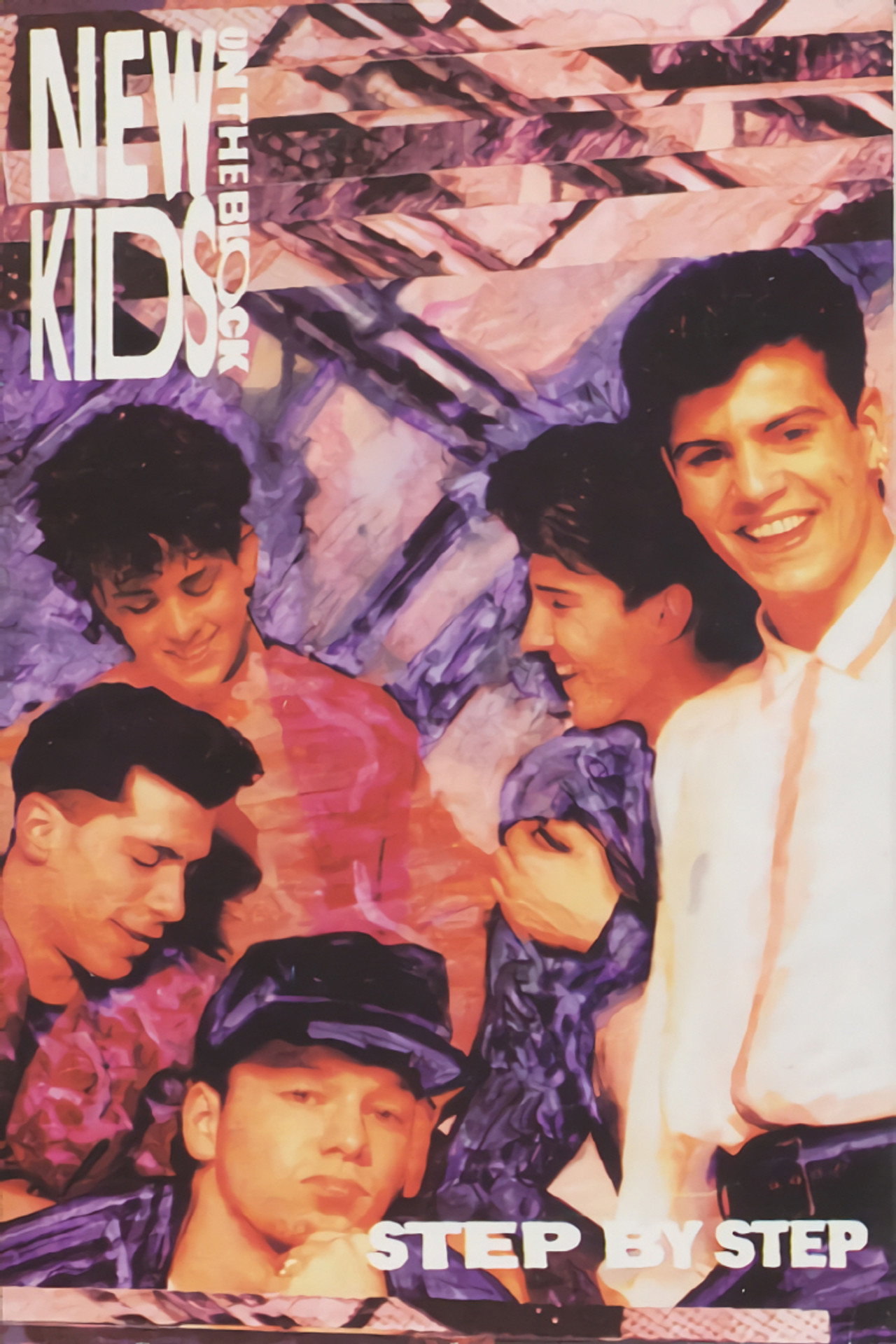 New Kids On The Block Step by Step filmaffisch