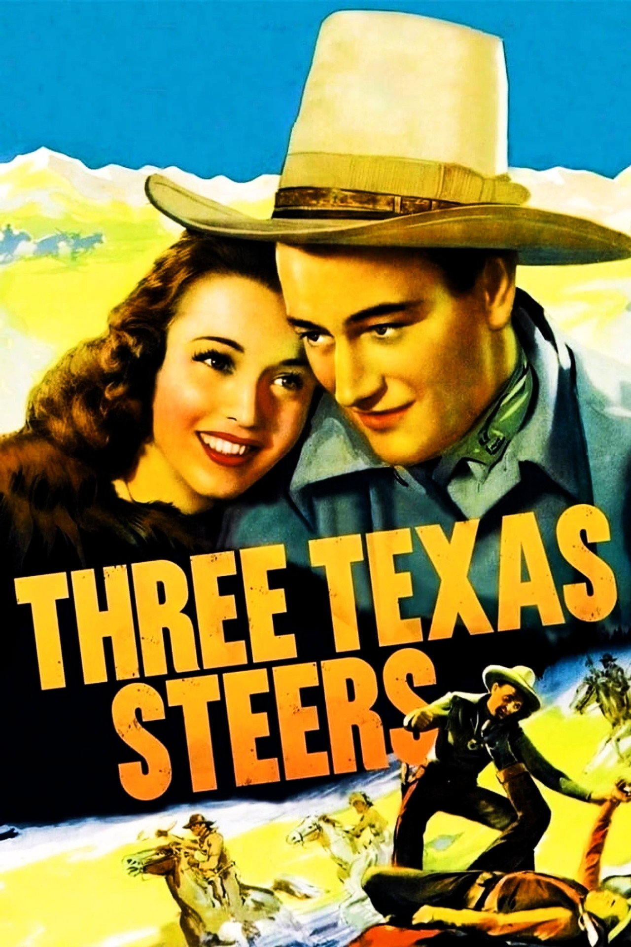 Three Texas Steers still 6