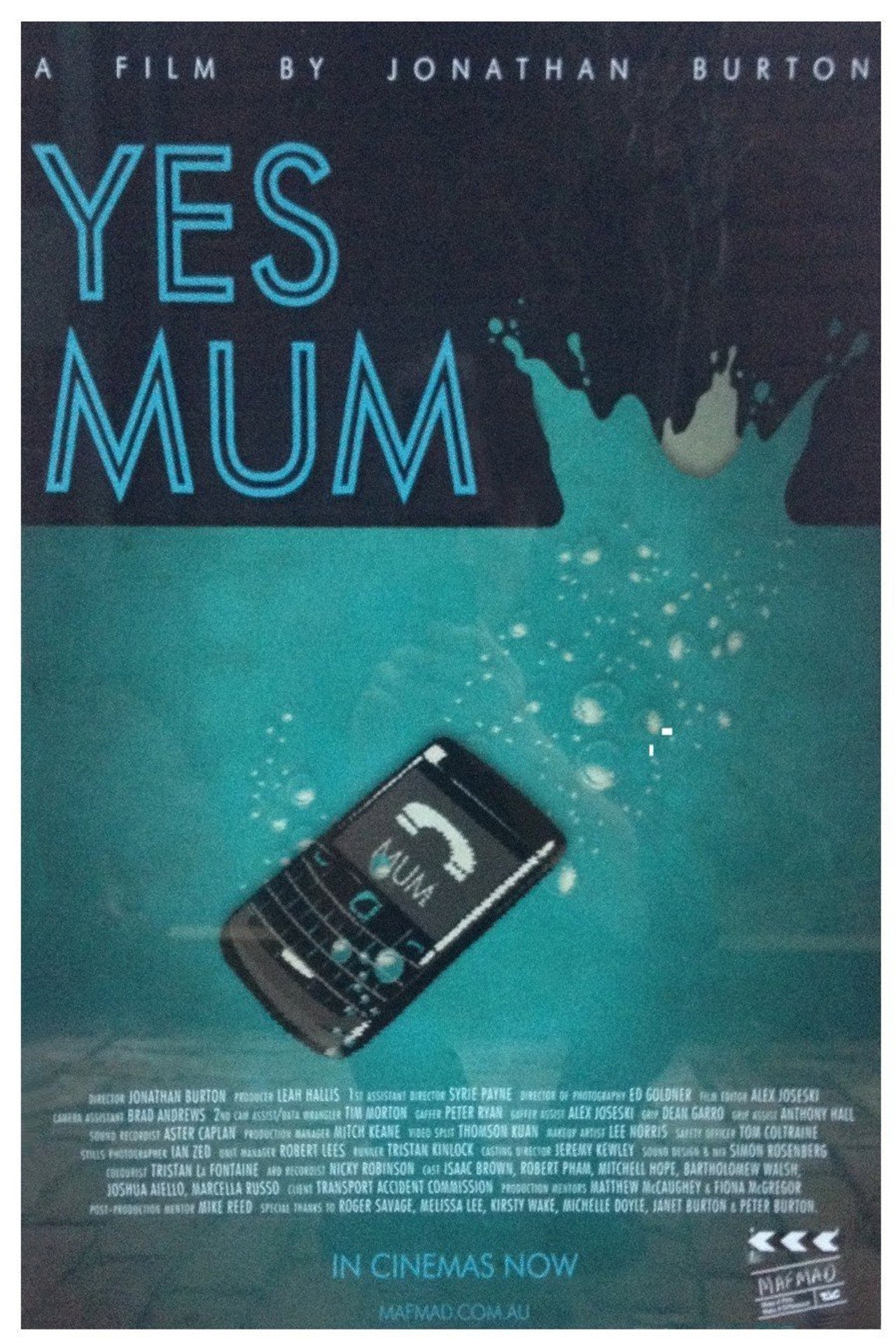 Yes Mum filmaffisch