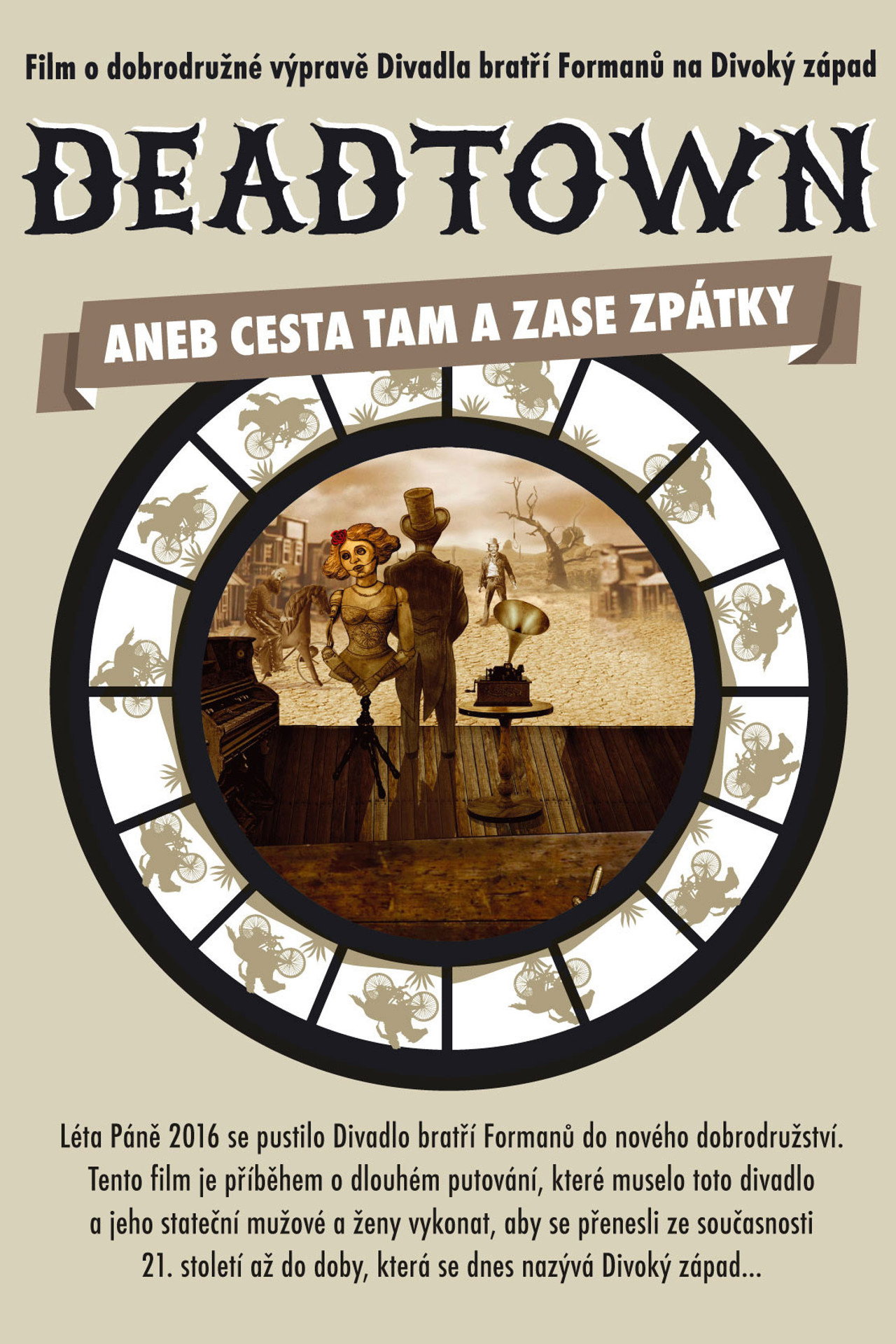 Deadtown aneb Cesta tam a zase zpátky filmaffisch