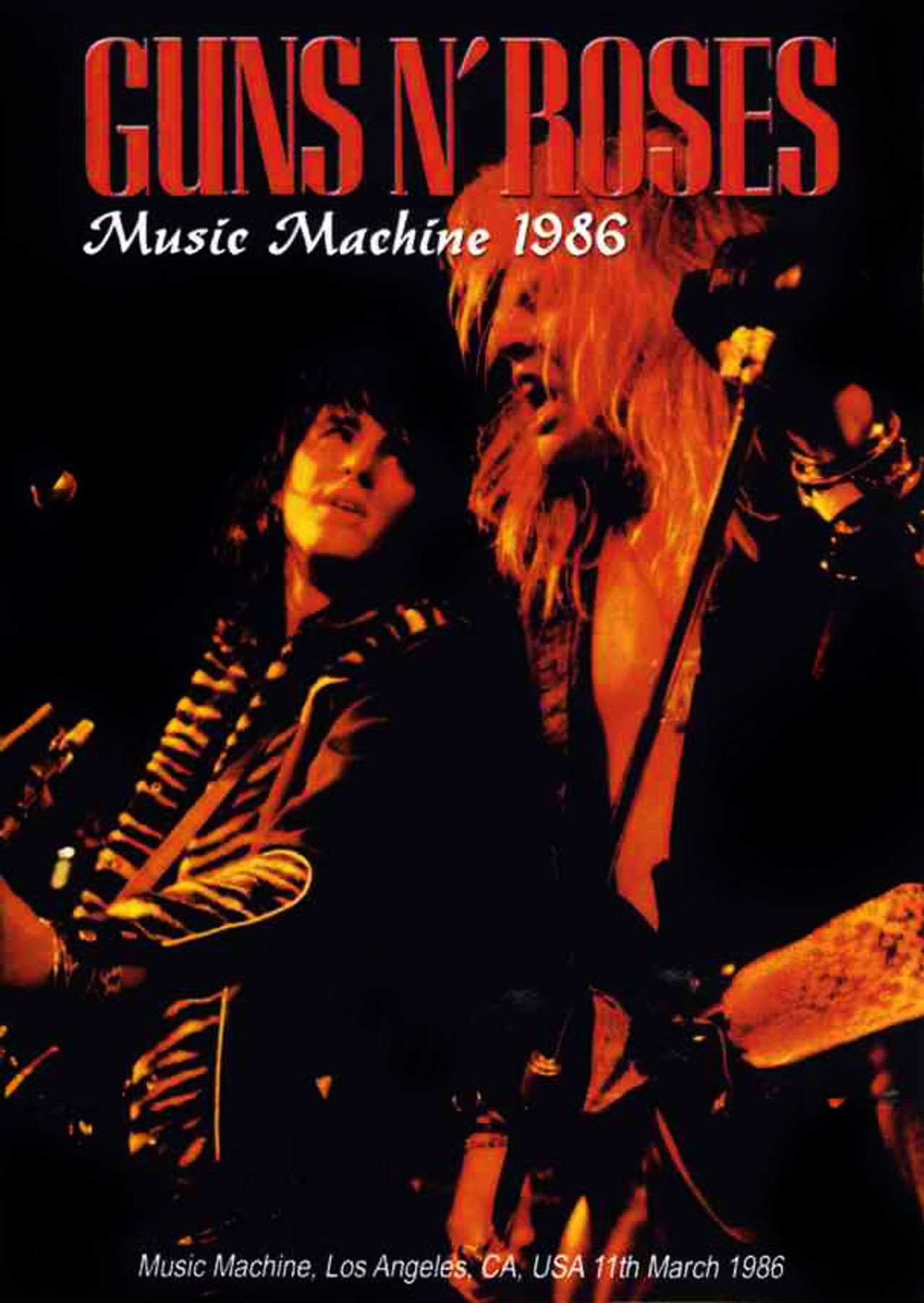 Guns N' Roses:  Live at the Music Machine - Los Angeles, CA Backdrop