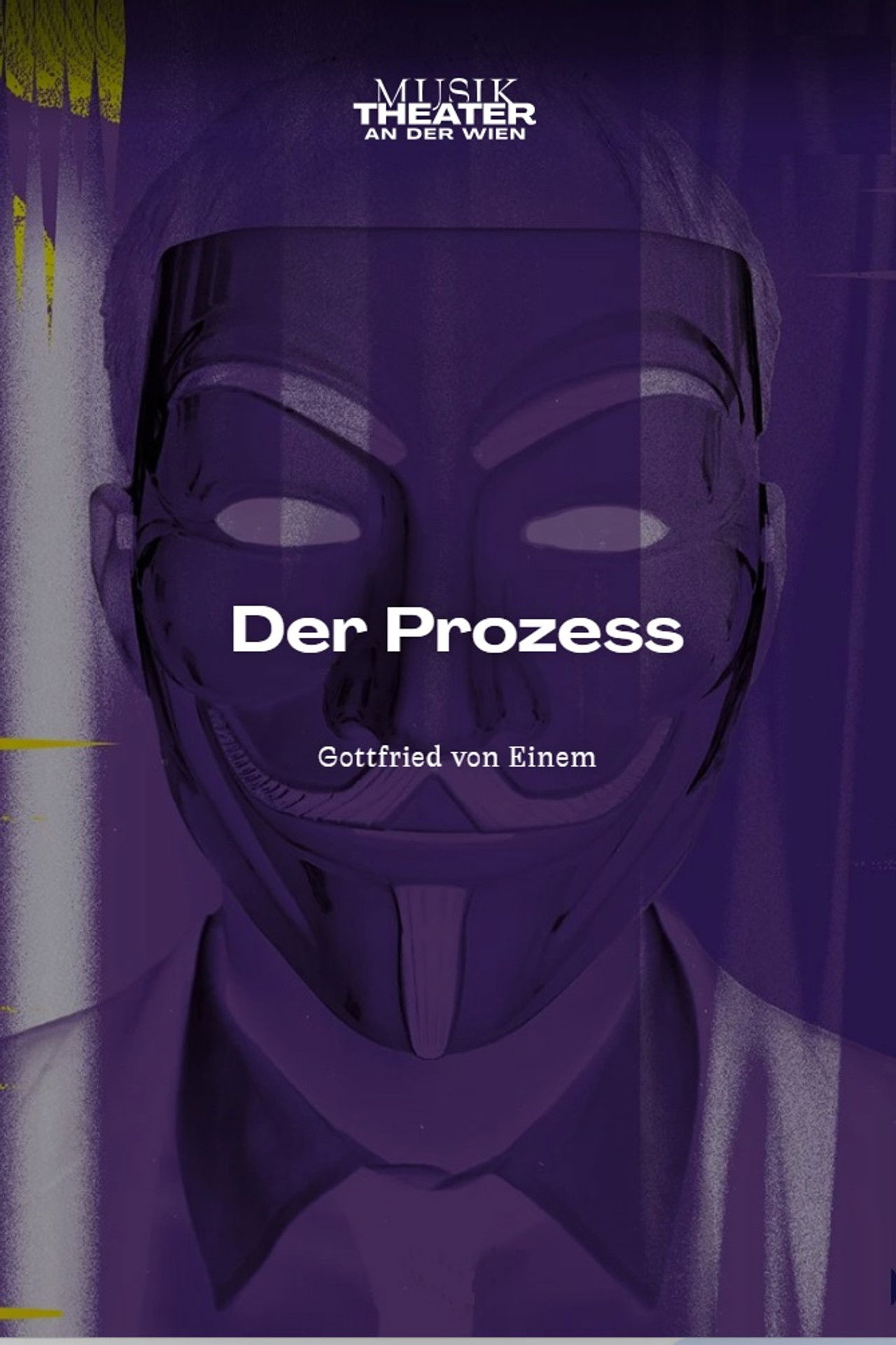 Der Prozess - MusikTheater an der Wien at Kammeroper Wien Backdrop