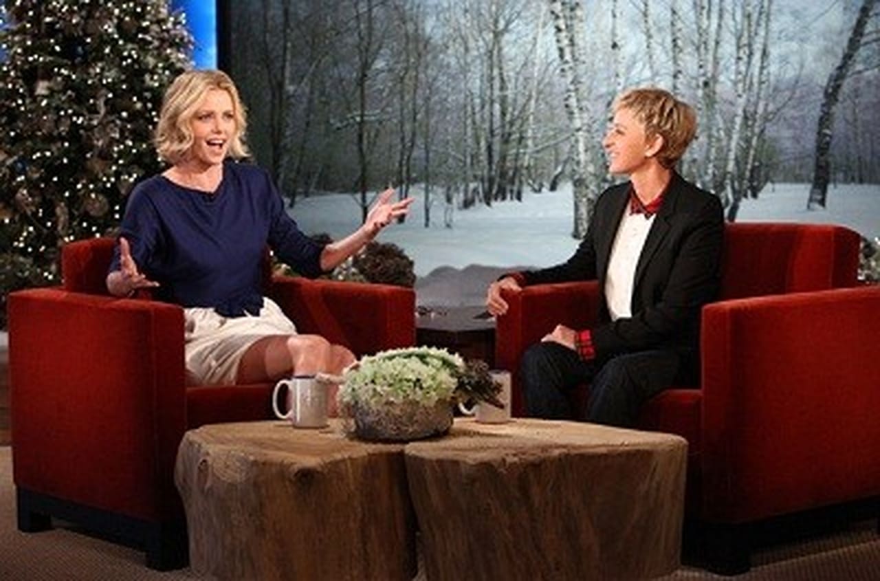 The Ellen DeGeneres Show - Season 9 Episode 66 : Day #10 of 12 Days of Giveways - Charlize Theron, Kevin Nealon, Christina Perri