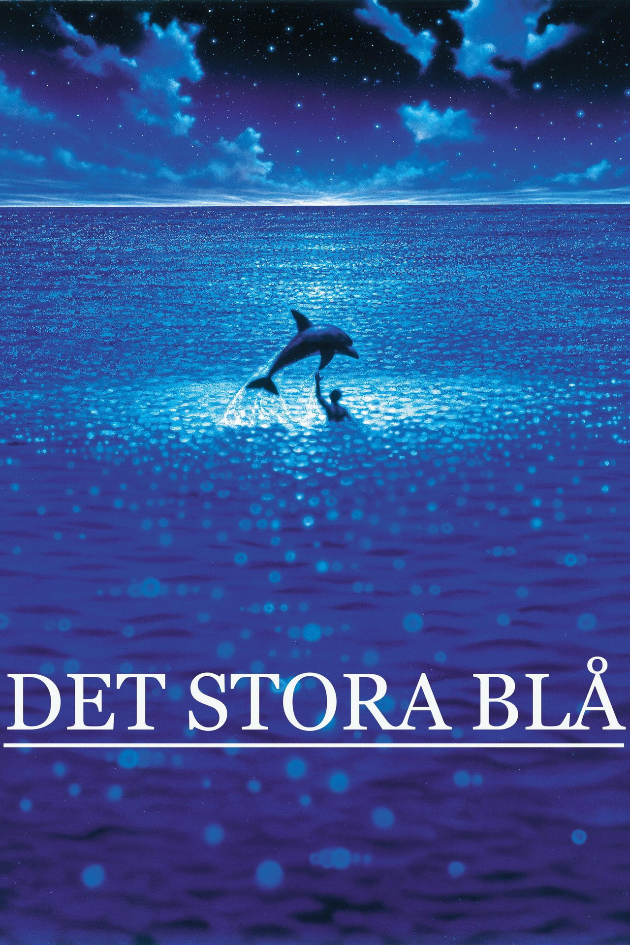 Det stora blå filmaffisch