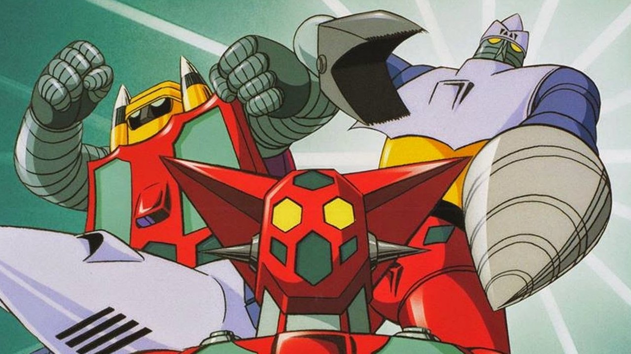 Getter Robo Backdrop Image