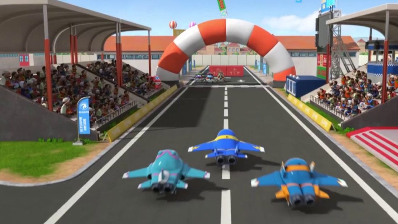 Super Wings - Season 3 Episode 31 : Abu Dhabi Thunder (Part 1)