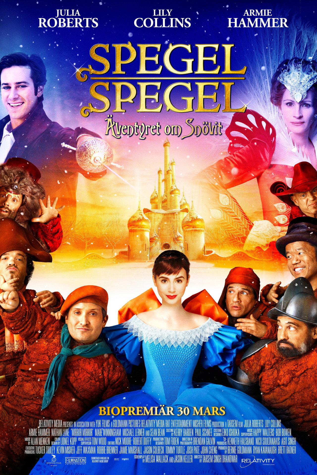 Spegel spegel - Äventyret om Snövit filmaffisch