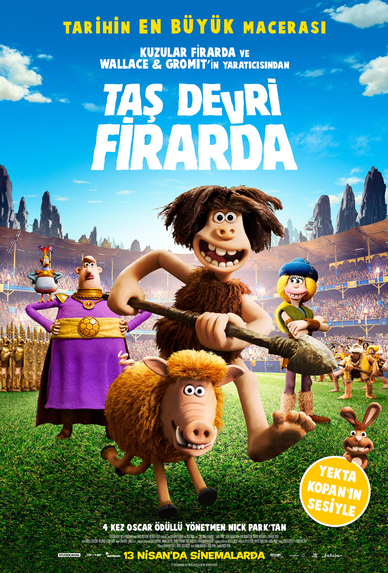 Taş Devri Firarda Poster
