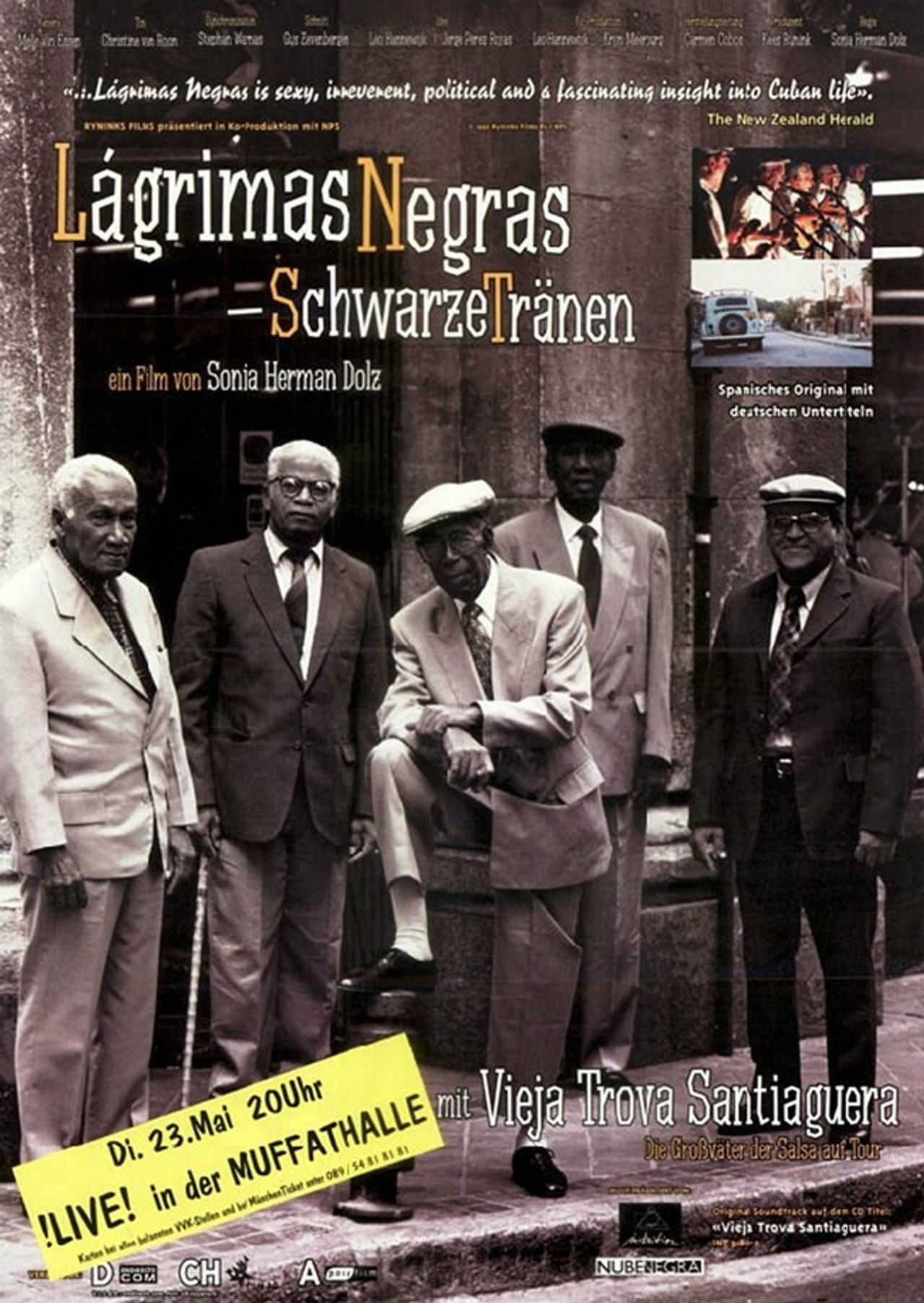Lágrimas negras filmaffisch