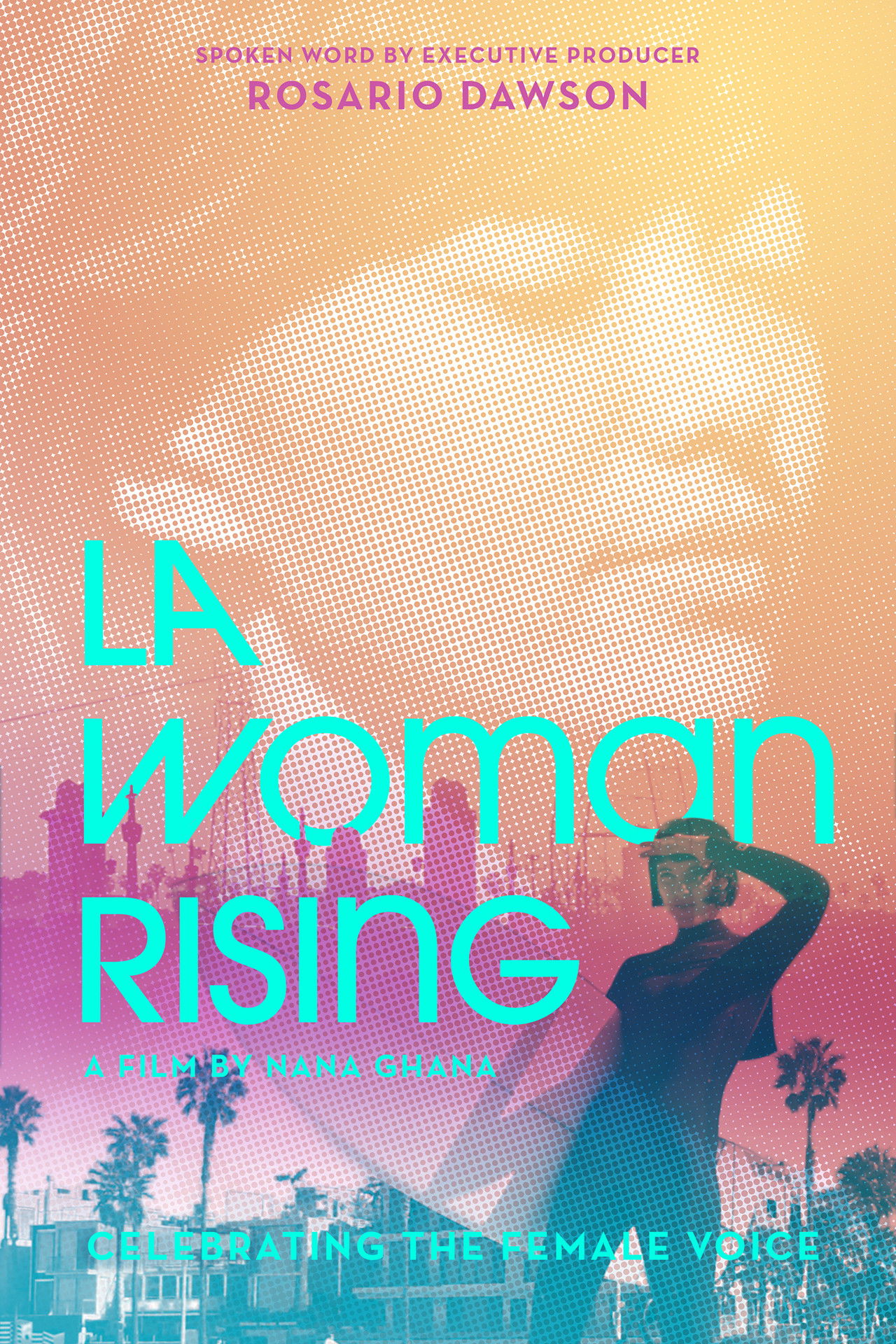 LA Woman Rising Backdrop