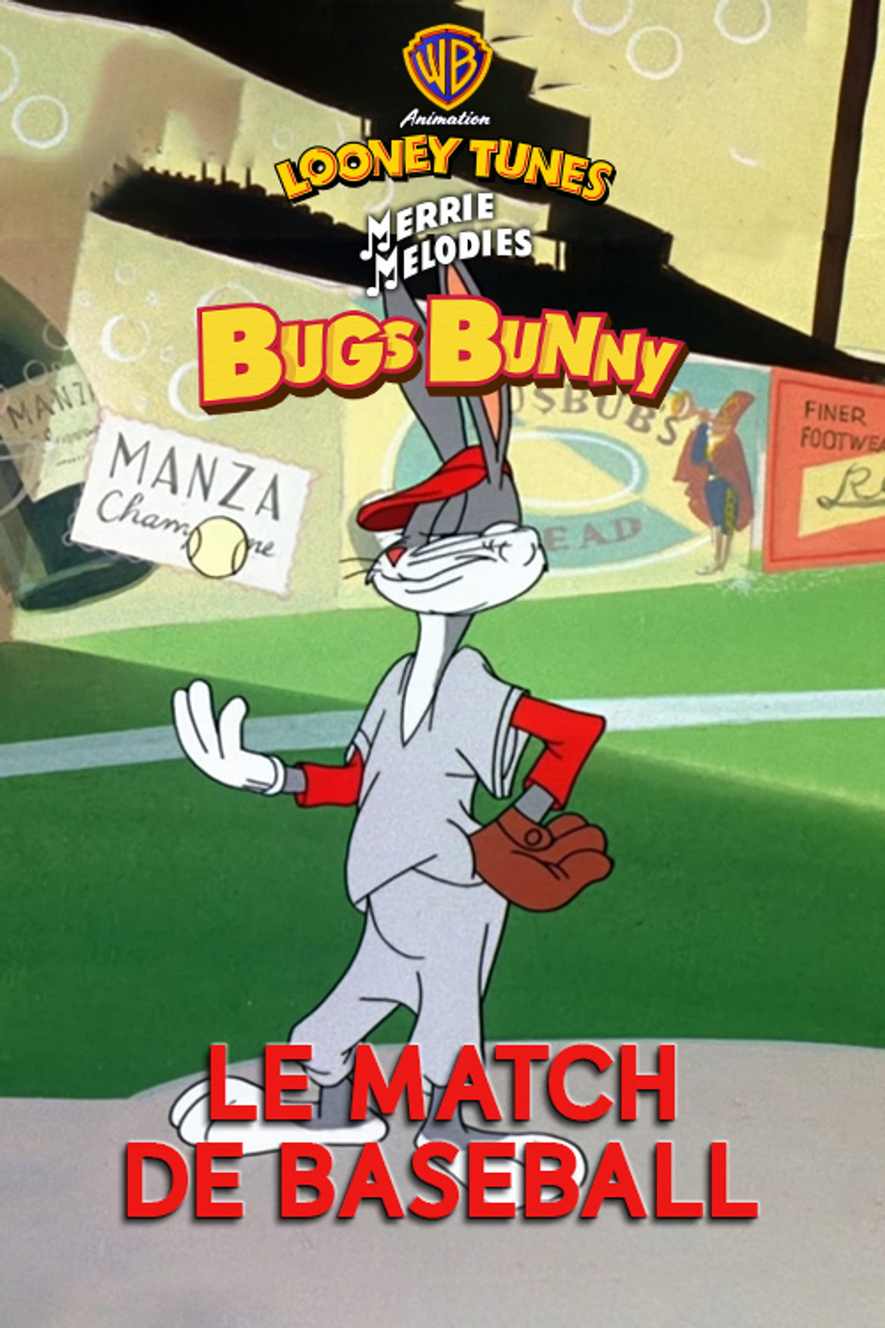 Le Match de baseball poster
