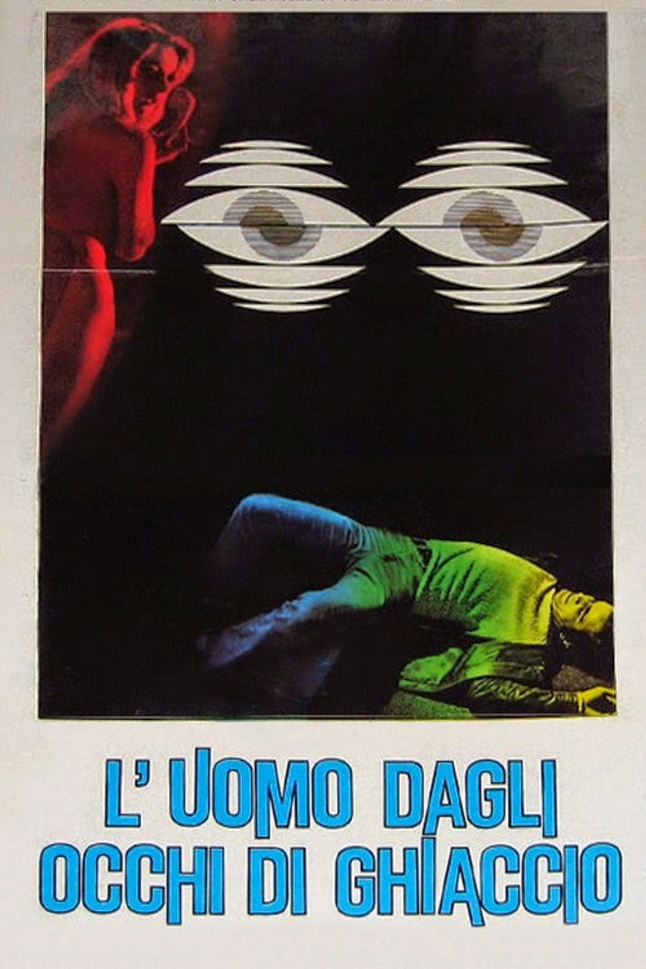 L'uomo dagli occhi di ghiaccio filmaffisch