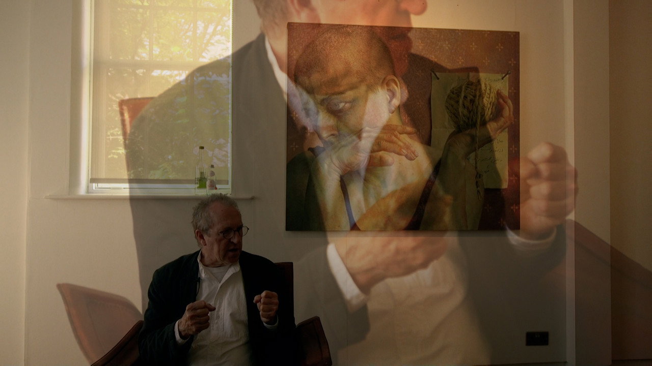 Four Paintings by Edward Povey: The Discomfort in a Ball of Hairy Twine still 7