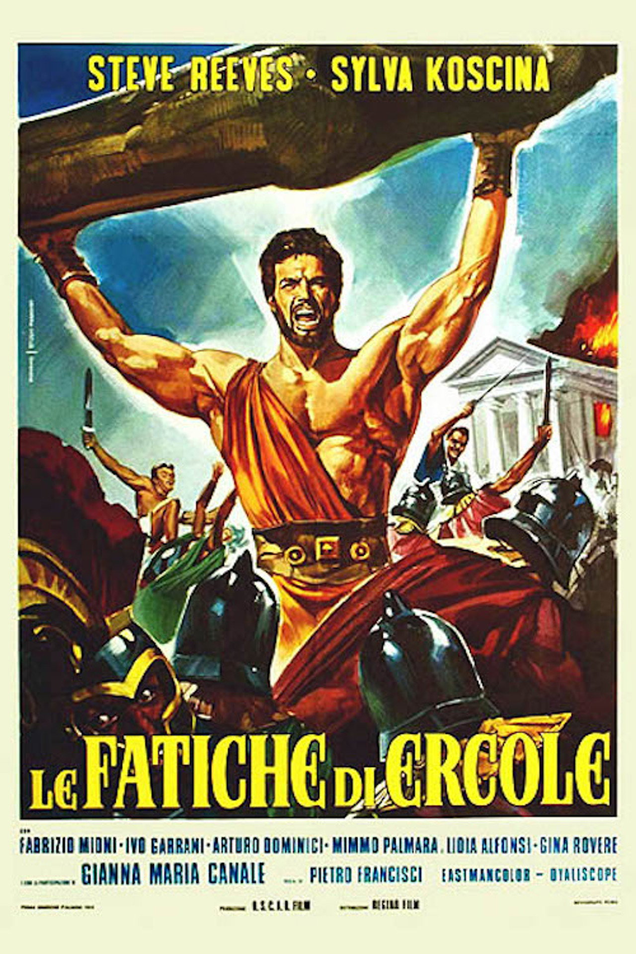 Le fatiche di Ercole filmaffisch