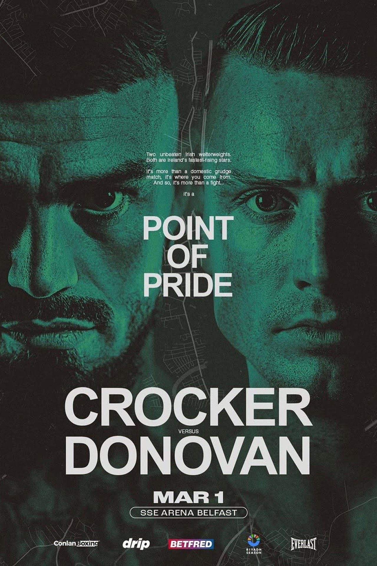 Lewis Crocker vs. Paddy Donovan filmaffisch