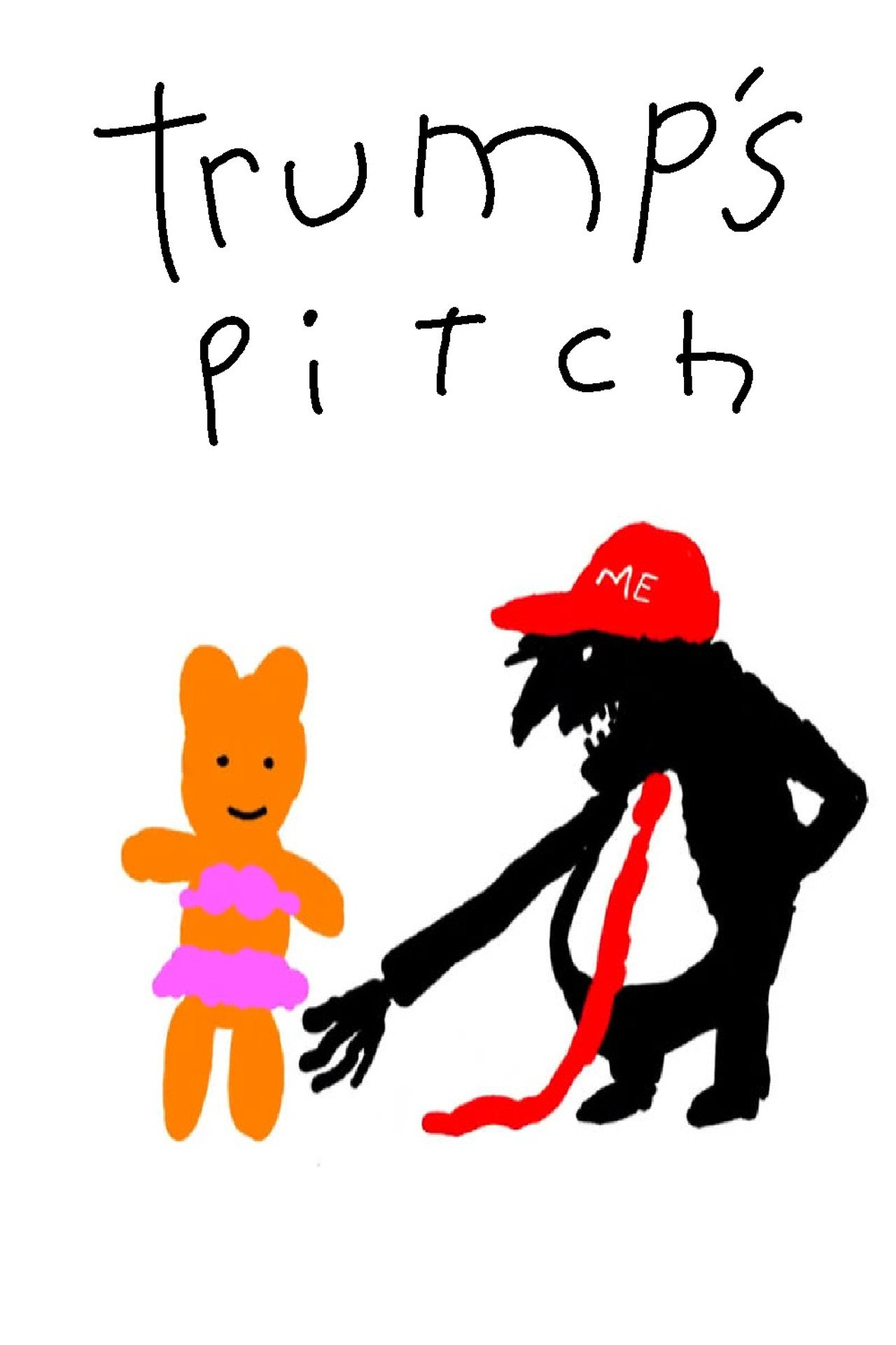 Trump's Pitch Backdrop