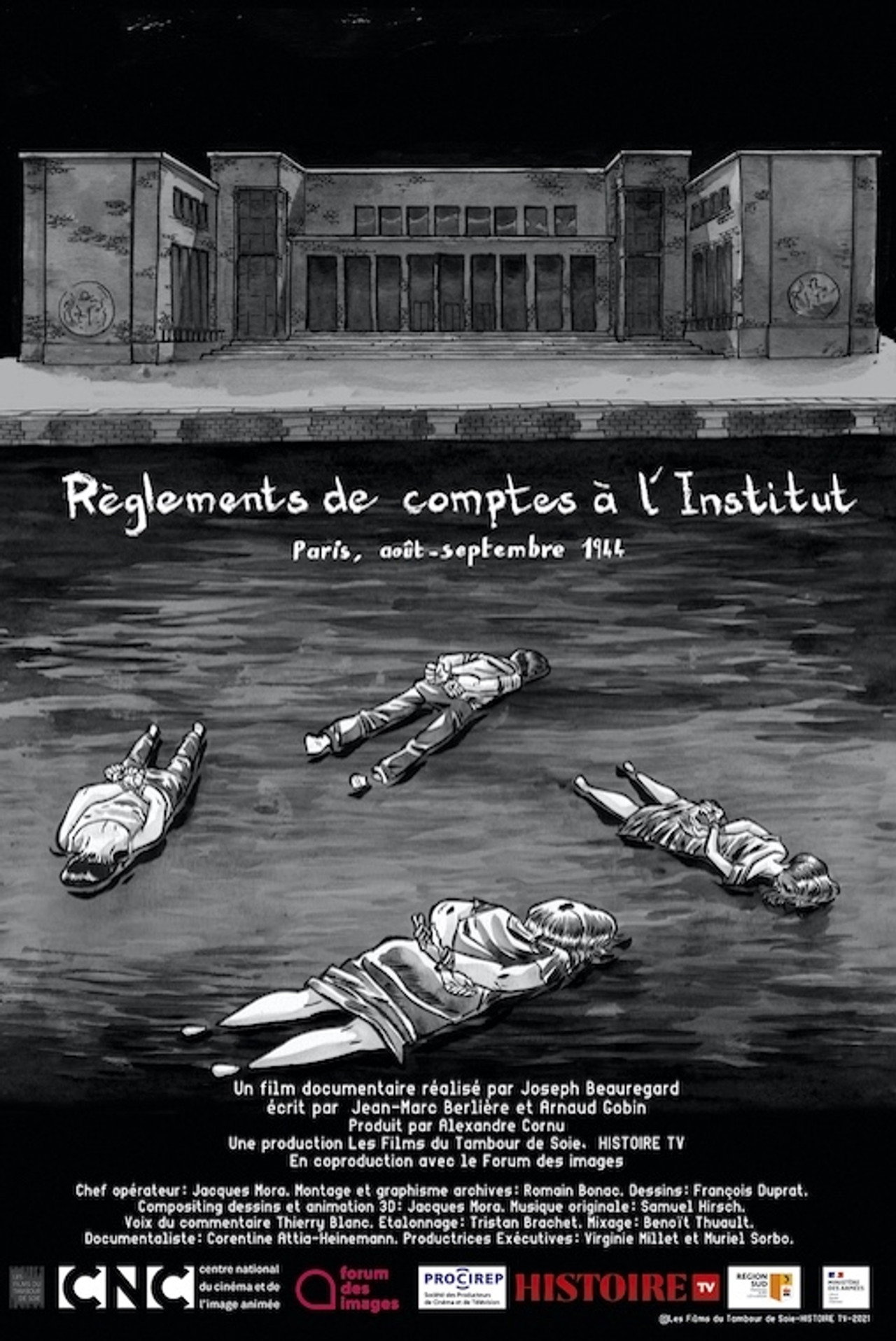 Règlements de comptes à l'institut : Paris, août-septembre 1944 filmaffisch