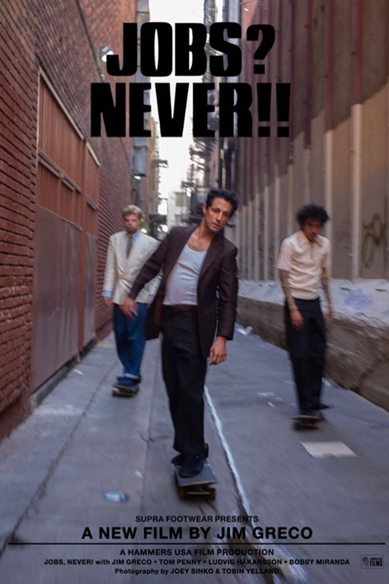 Jobs? Never!! filmaffisch