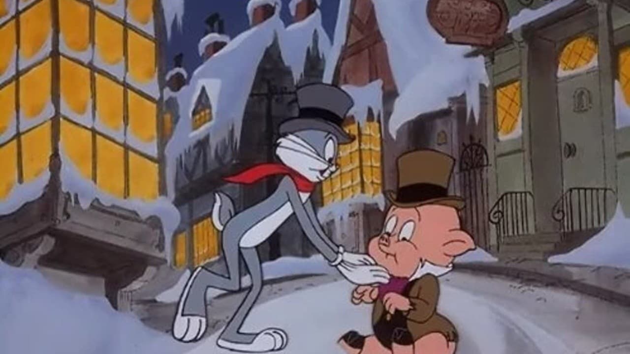 Scen från Bugs Bunny's Christmas Carol