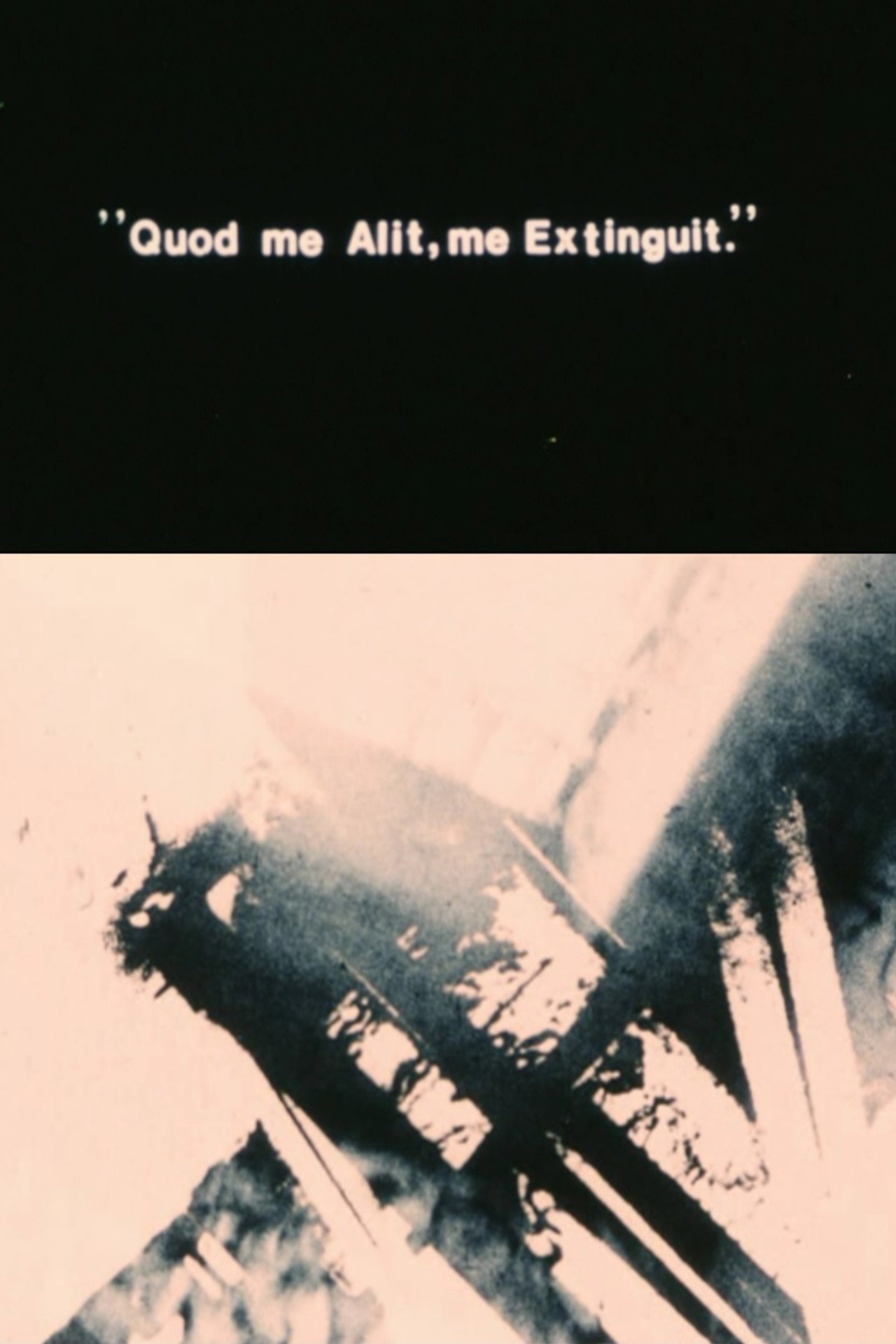 What Ignites Me, Extinguishes Me filmaffisch
