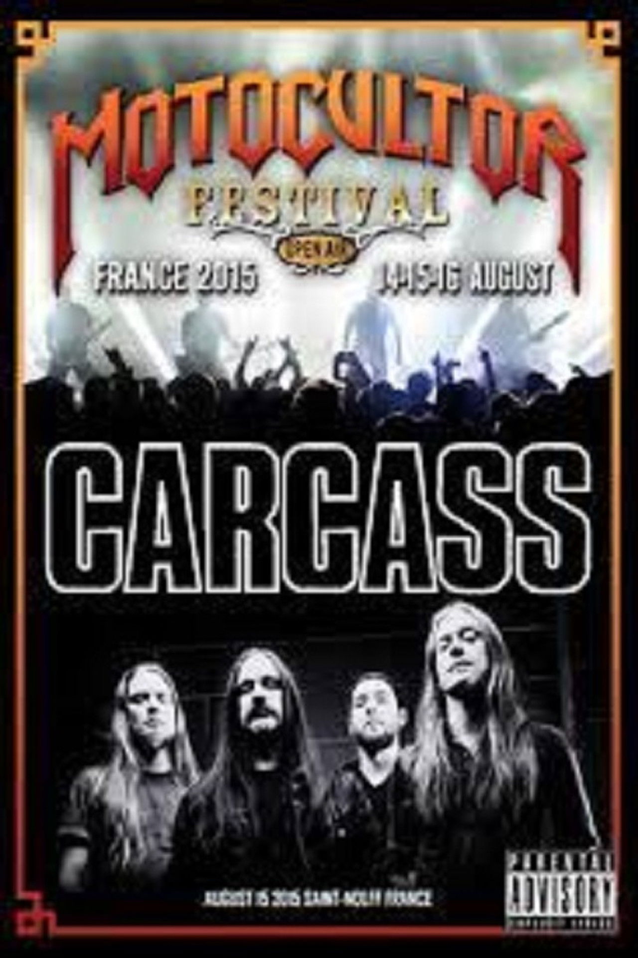 Carcass: Motocultor Festival Backdrop