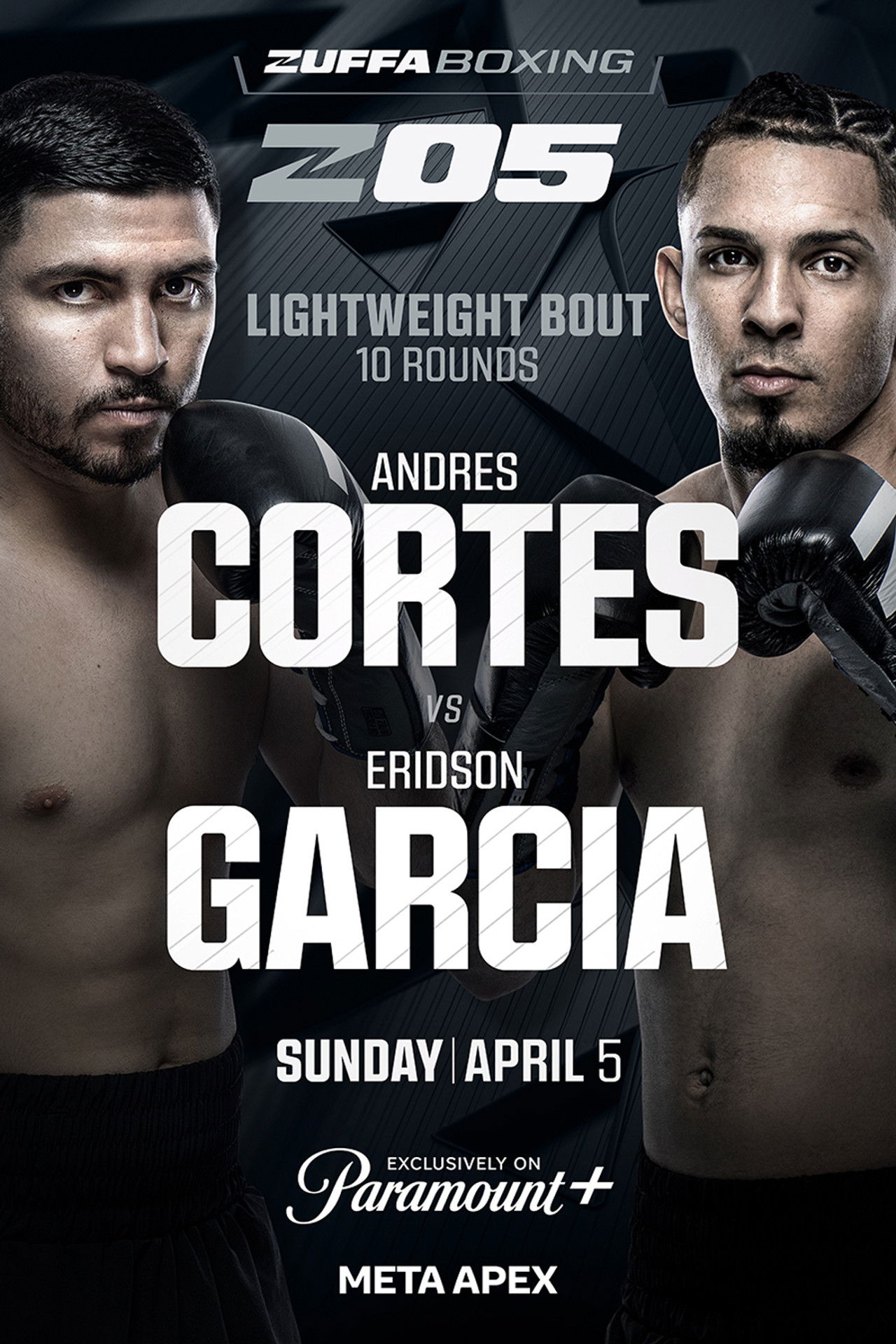 Andres Cortes vs. Eridson Garcia Backdrop