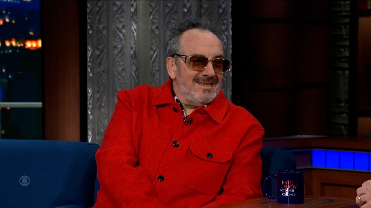 The Late Show with Stephen Colbert - Season 7 Episode 77 : Elvis Costello