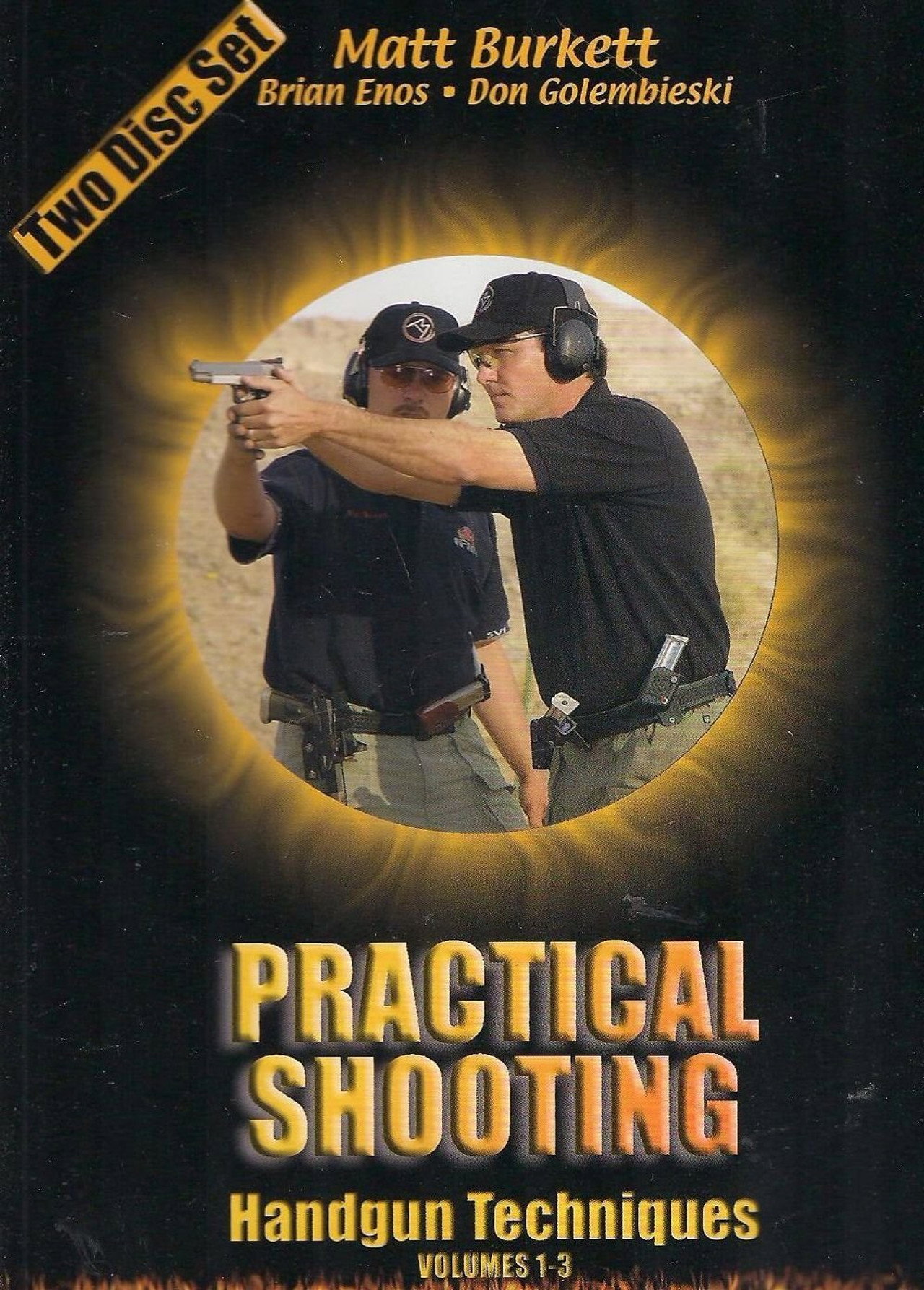 Practical Shooting Handgun Techniques Volumes 1-3 Backdrop
