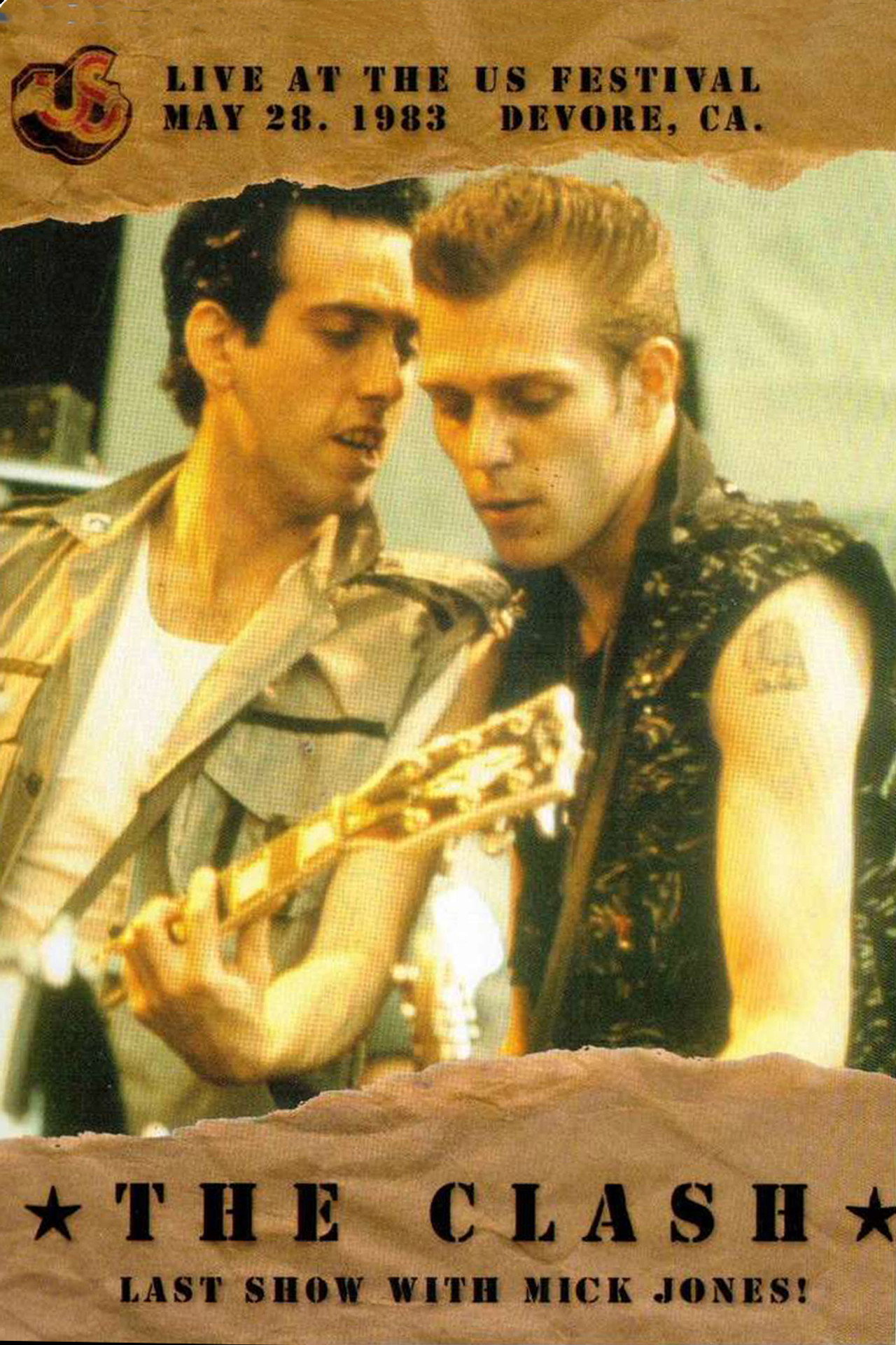 The Clash: Live at the US Festival in San Bernardino filmaffisch