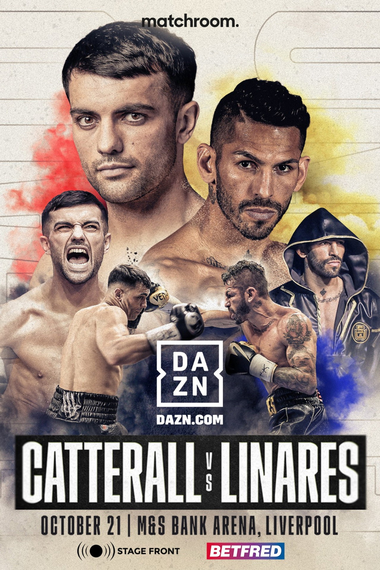 Jack Catterall vs. Jorge Linares filmaffisch